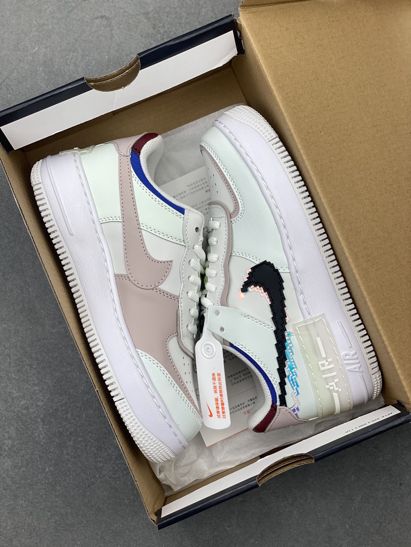 Nike Air Force 1 Shadow Pastel Sneakers Lightweight Fashion Shoes 10 i1723317381 2840 0