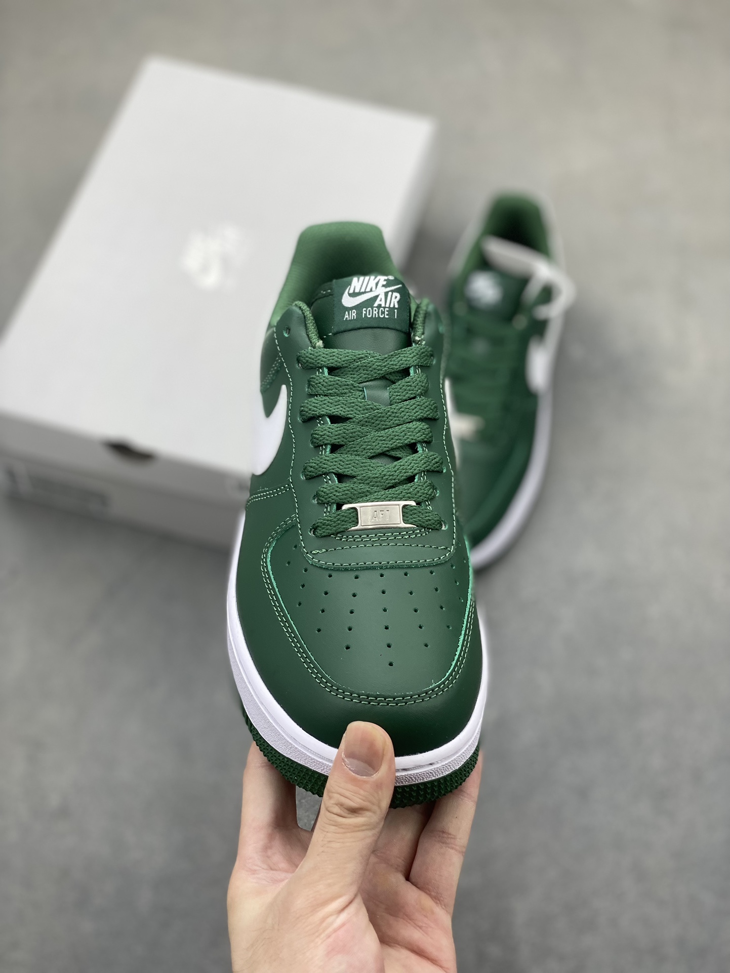Nike Air Force 1 '07 Low FJ4146-300 Casual Sneakers - Forest Green/White 3 i1723317448 9321 0