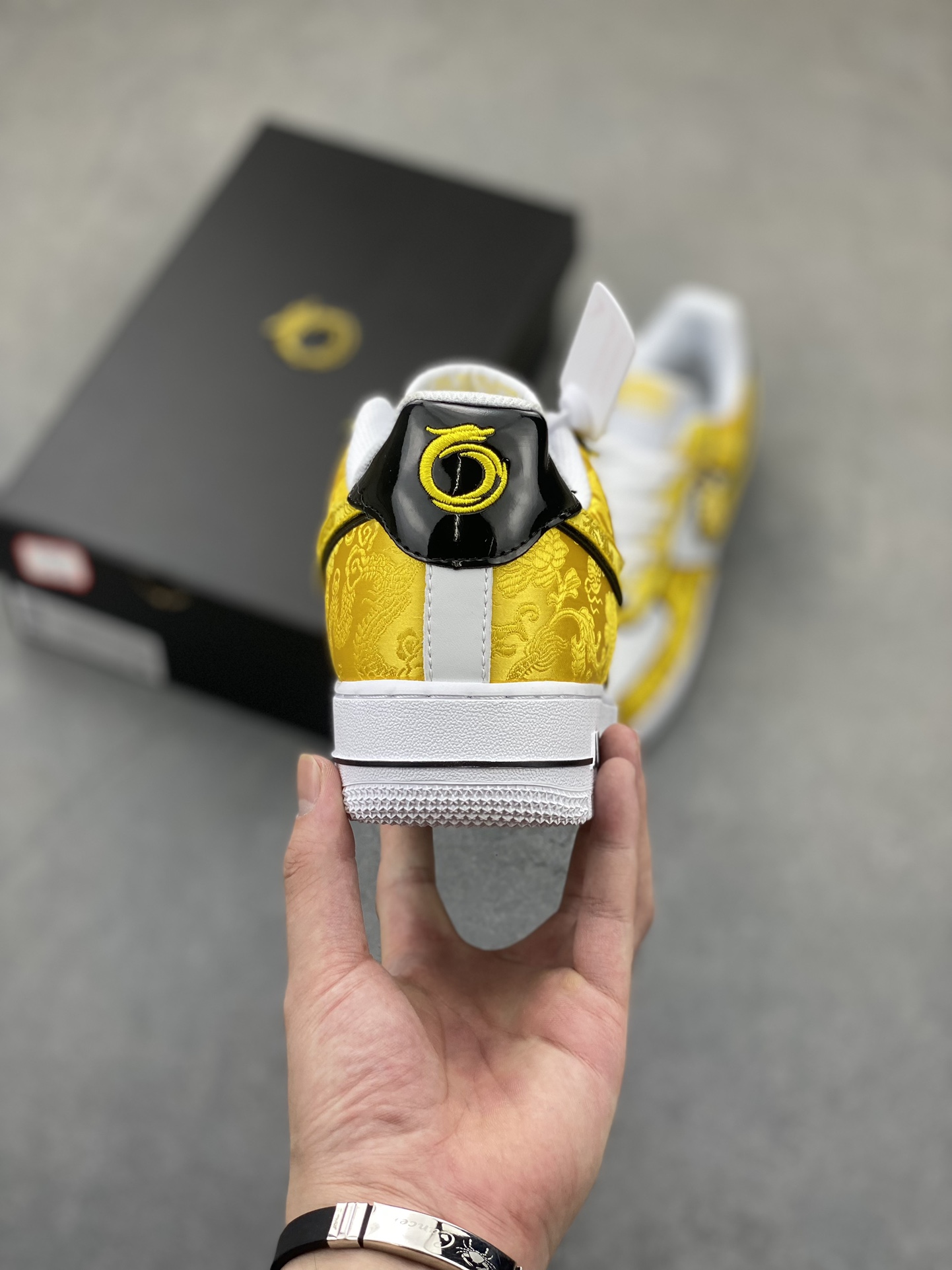 Nike Air Force 1 Low Yellow Dragon - Custom Design, Ultimate Comfort Shoes 5 i1723401507 2359 5