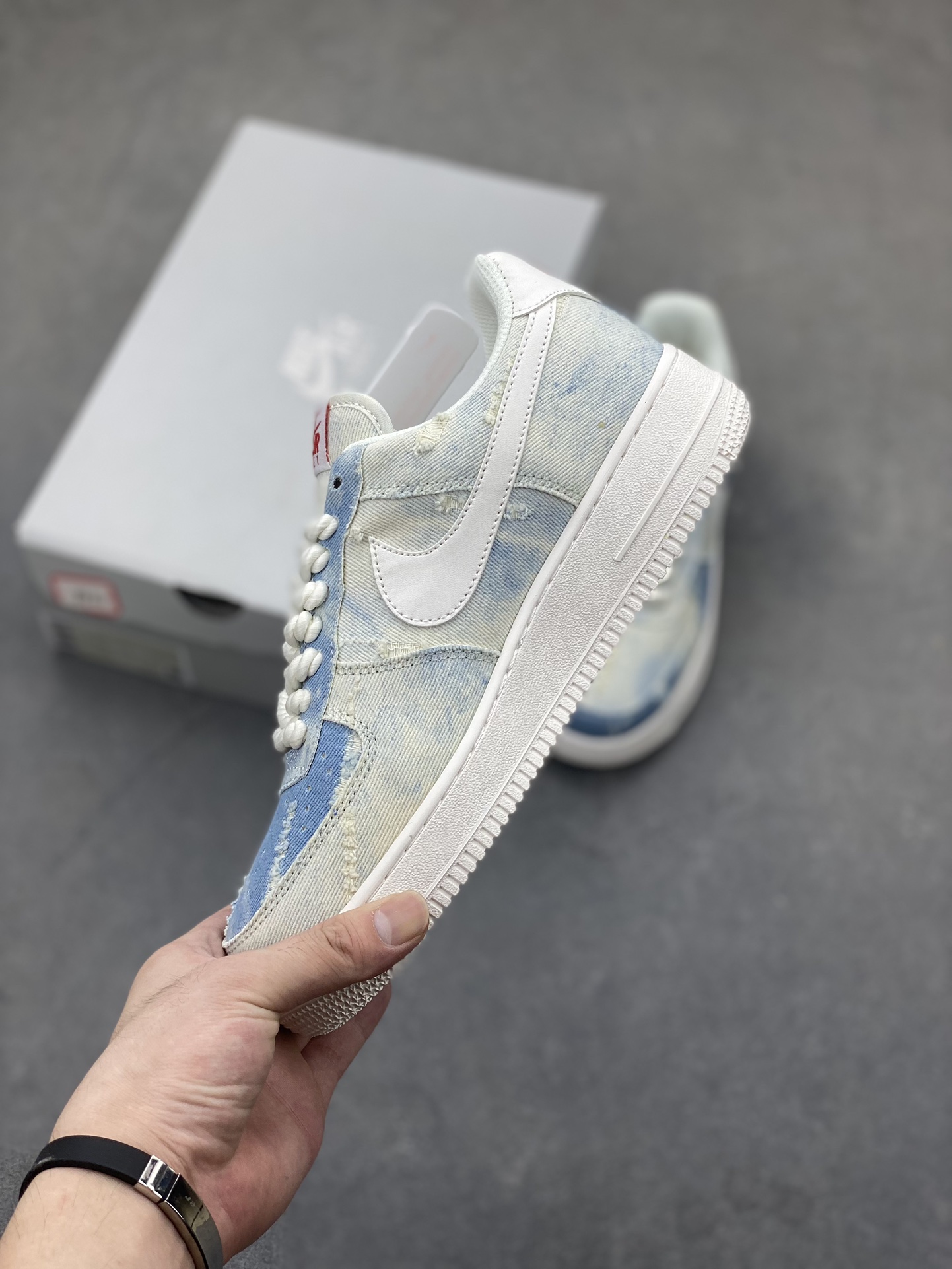 Nike Air Force 1 Low White Denim - Original Quality & Comfortable Sneakers 4 i1723401606 9267 7