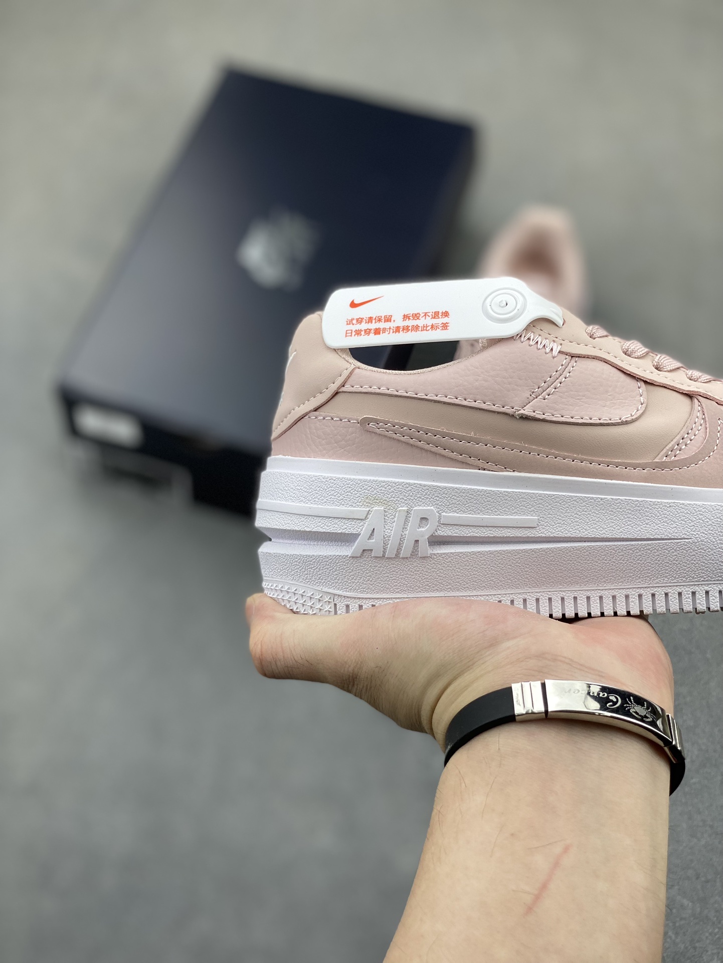 Nike Air Force 1 PLT.AF.ORM Triple White Low-Top Sneakers for Women 28 i1723577632 9584 3