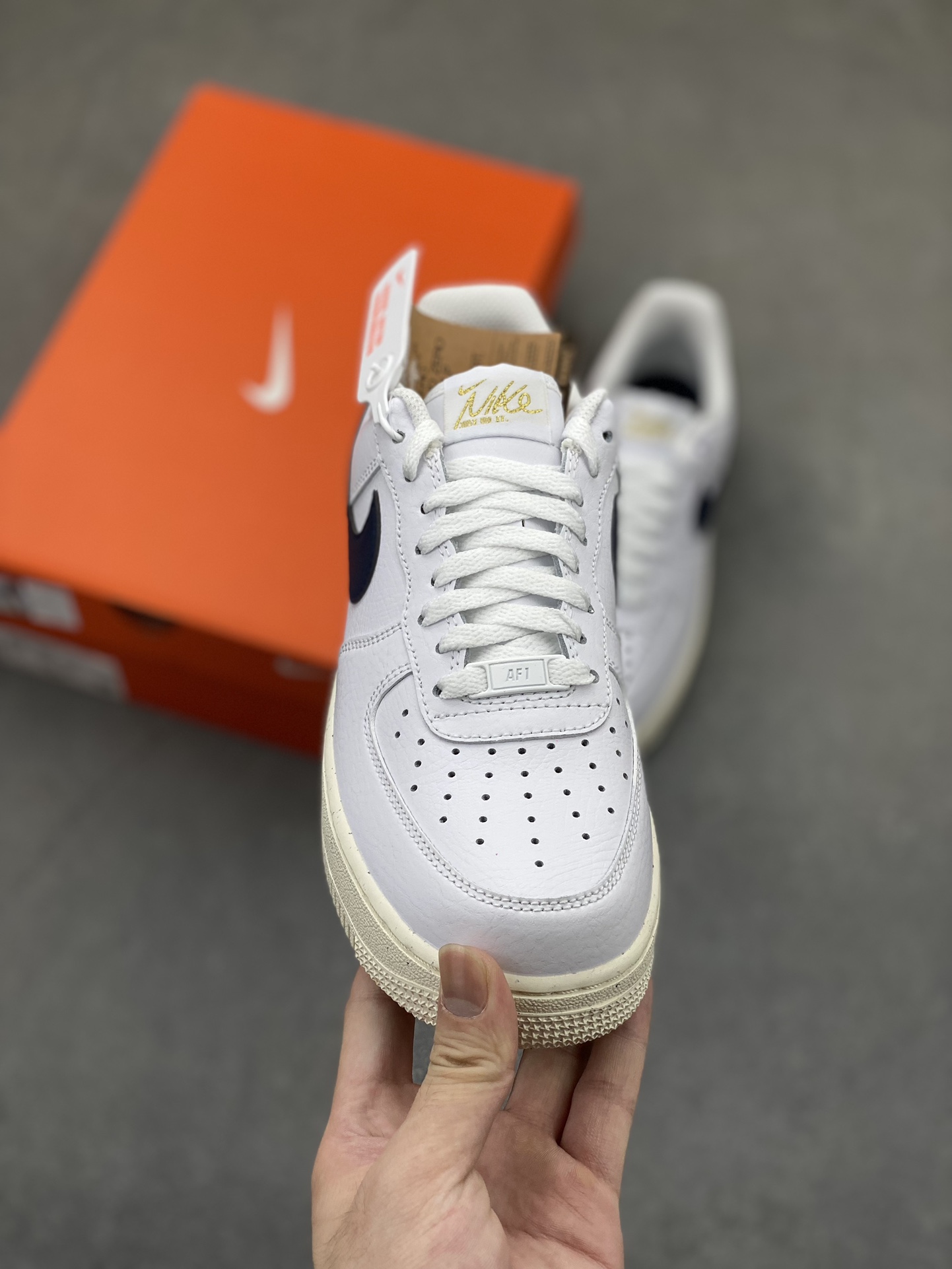 Nike Air Force 1 '07 Low Deep Blue Sneakers - Classic Style & Comfort 25 i1723747984 1187 3