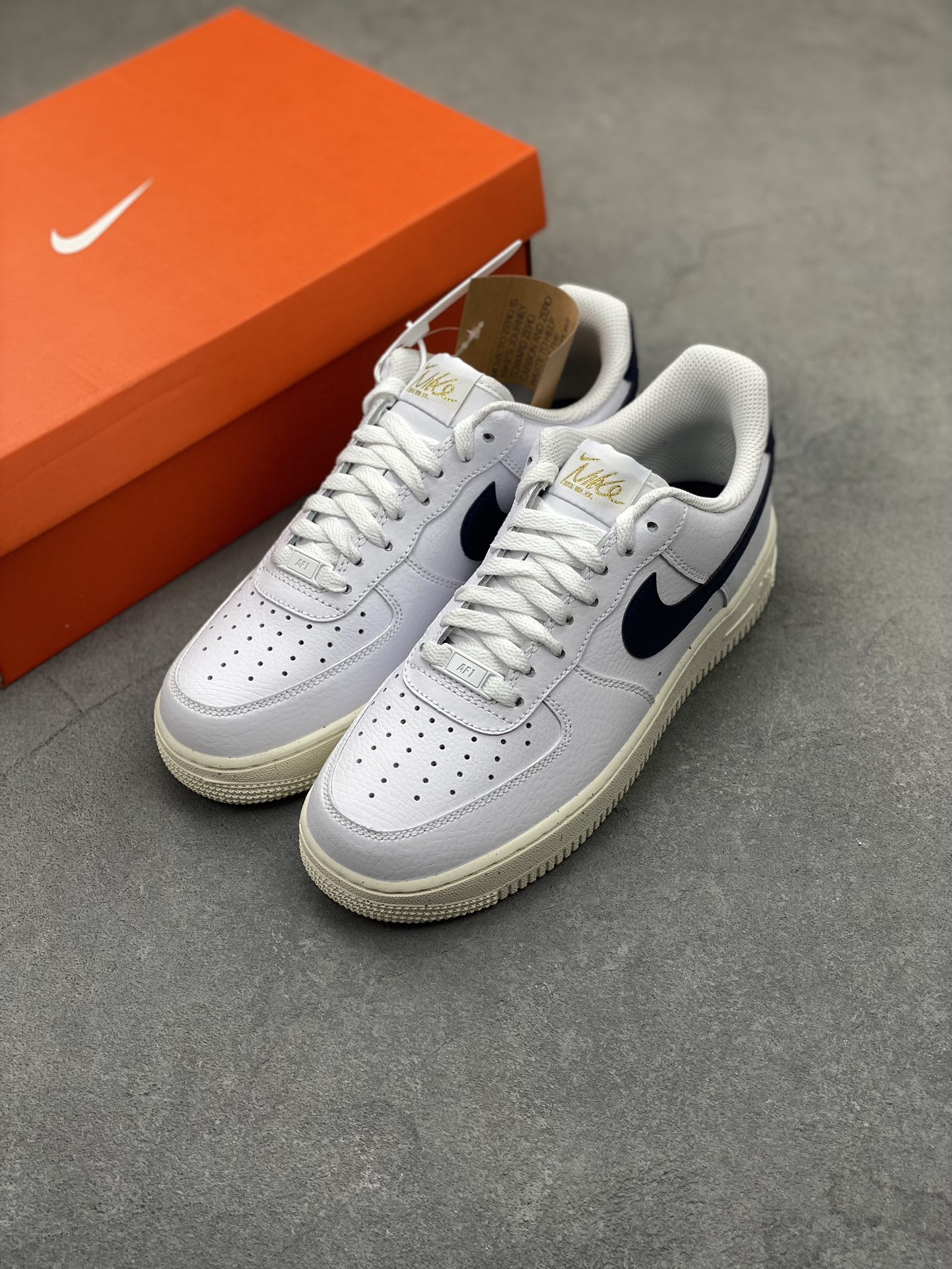 Nike Air Force 1 '07 Low Deep Blue Sneakers - Classic Style & Comfort 31 i1723747984 3039 6