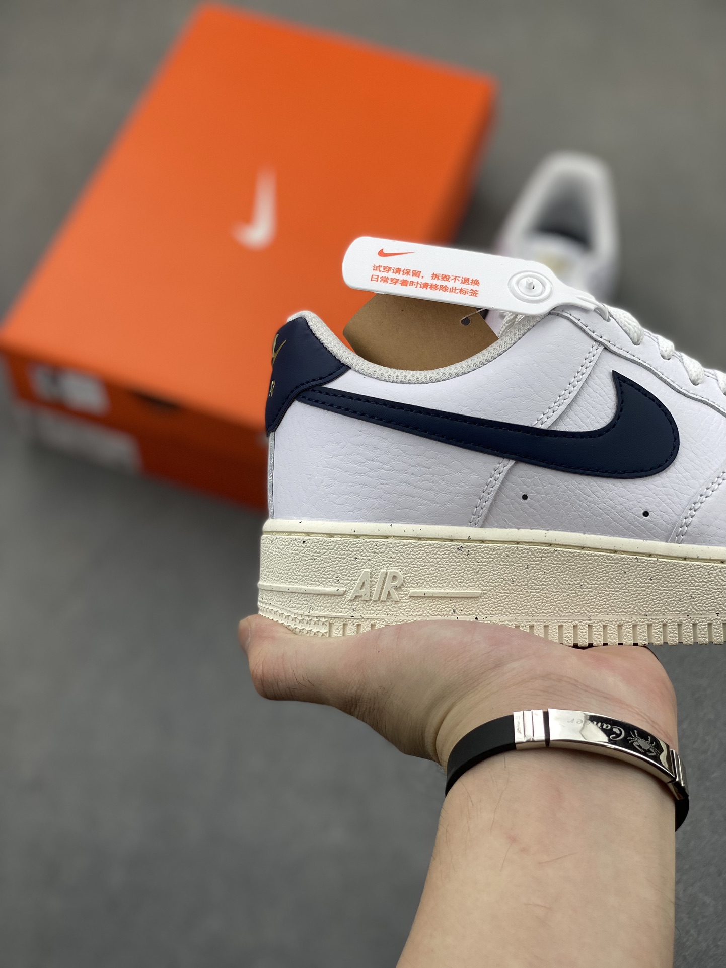 Nike Air Force 1 '07 Low Deep Blue Sneakers - Classic Style & Comfort 28 i1723747984 3481 2