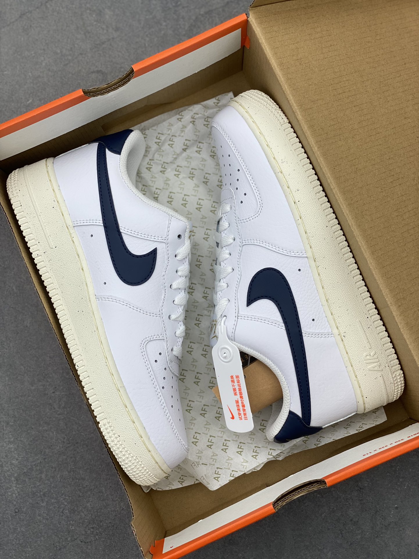 Nike Air Force 1 '07 Low Deep Blue Sneakers - Classic Style & Comfort 32 i1723747984 85 1