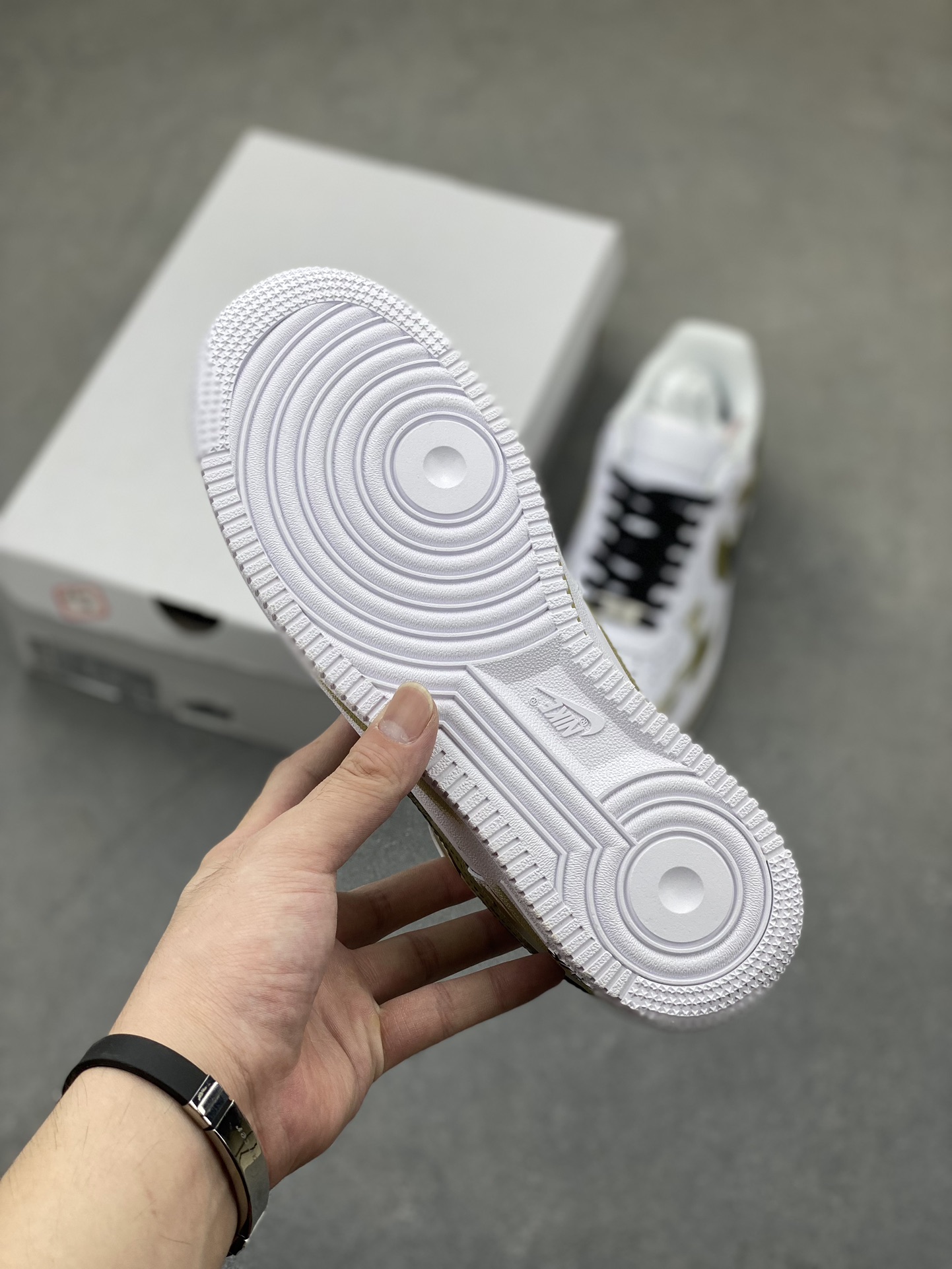 Nike Air Force 1 Low ’07 Custom "Broken Swoosh" Sneakers 29 i1723748728 2921 8