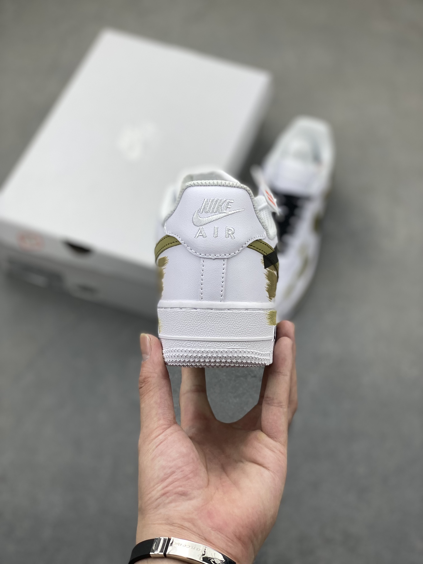 Nike Air Force 1 Low ’07 Custom "Broken Swoosh" Sneakers 27 i1723748728 6815 2