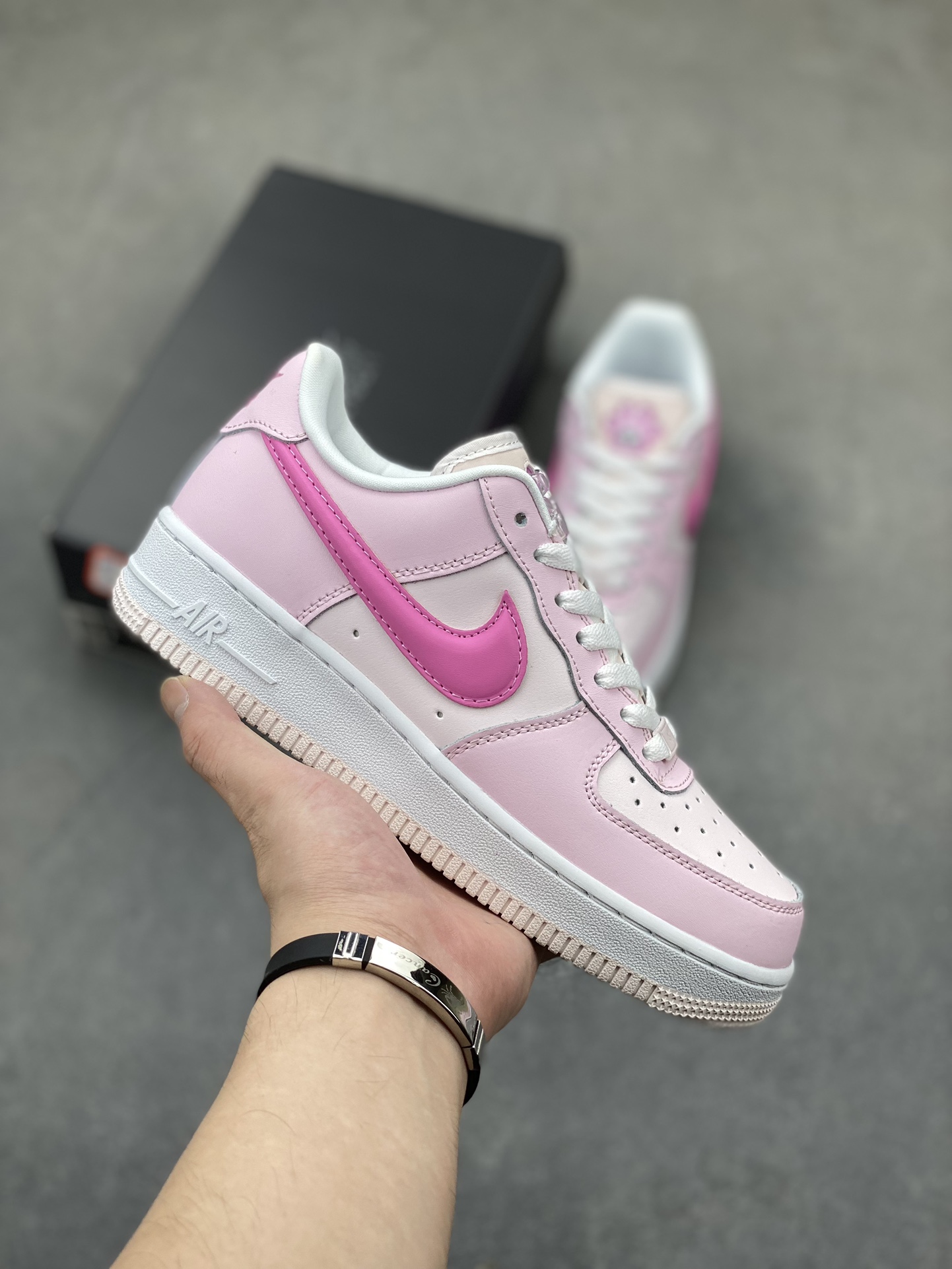Nike Air Force 1 Low White Pink Cat Paw HM3696-661 Women's Shoes 2 i1723838002 3182 7