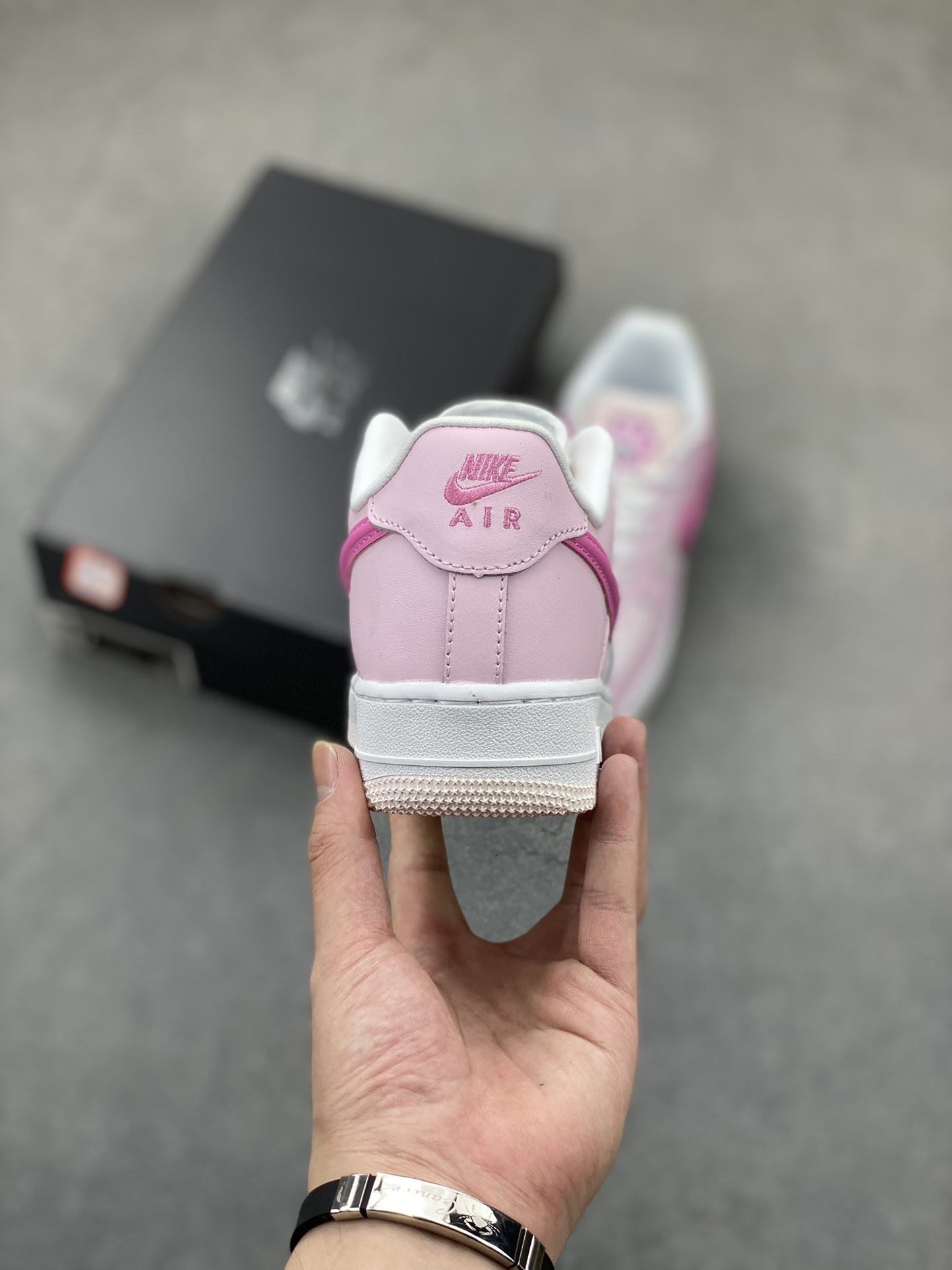 Nike Air Force 1 Low White Pink Cat Paw HM3696-661 Women's Shoes 5 i1723838002 7506 5