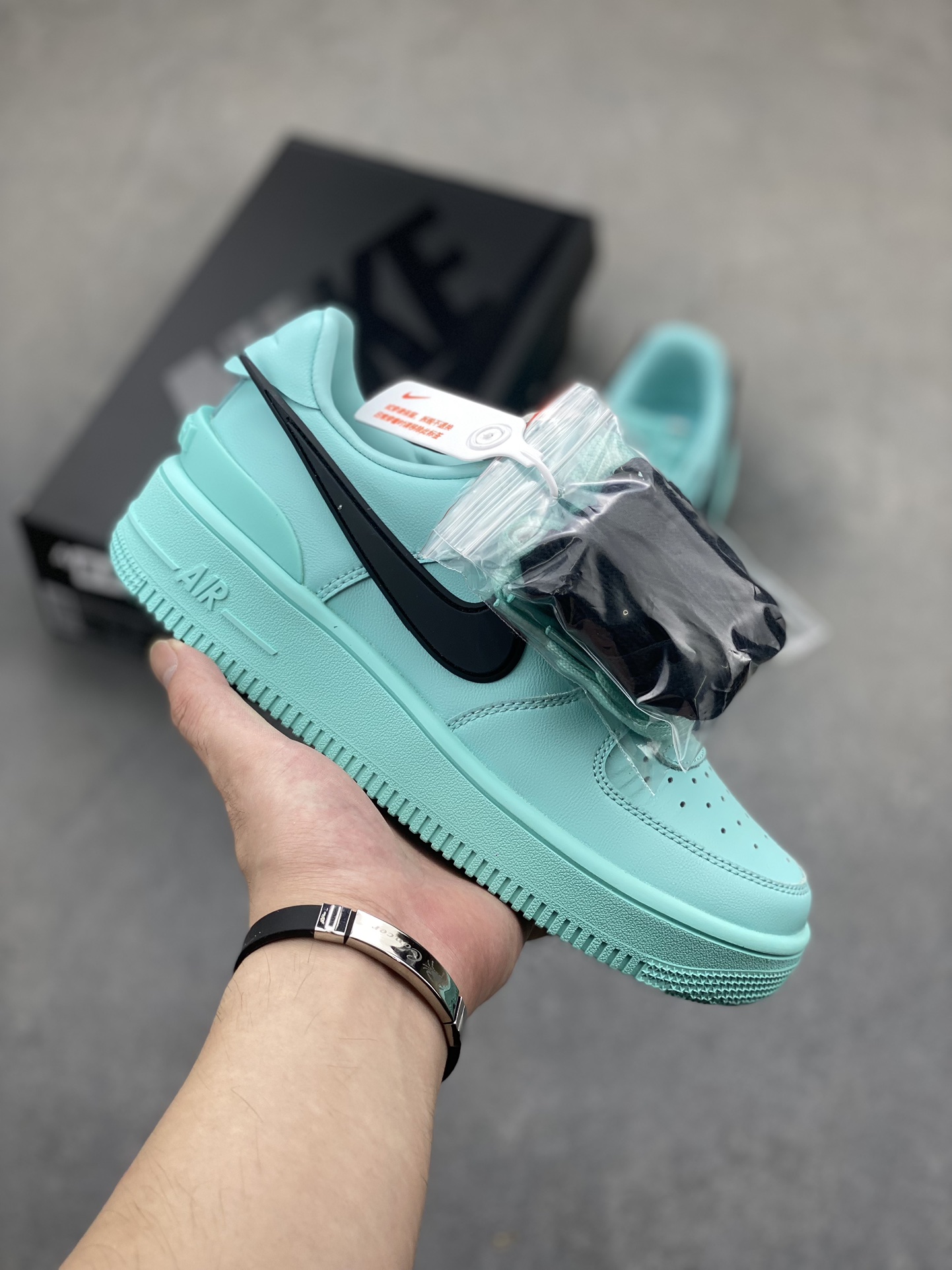 Ambush x Nike Air Force 1 '07 Low Lake Blue Casual Sneakers 2 i1724010712 1006 4