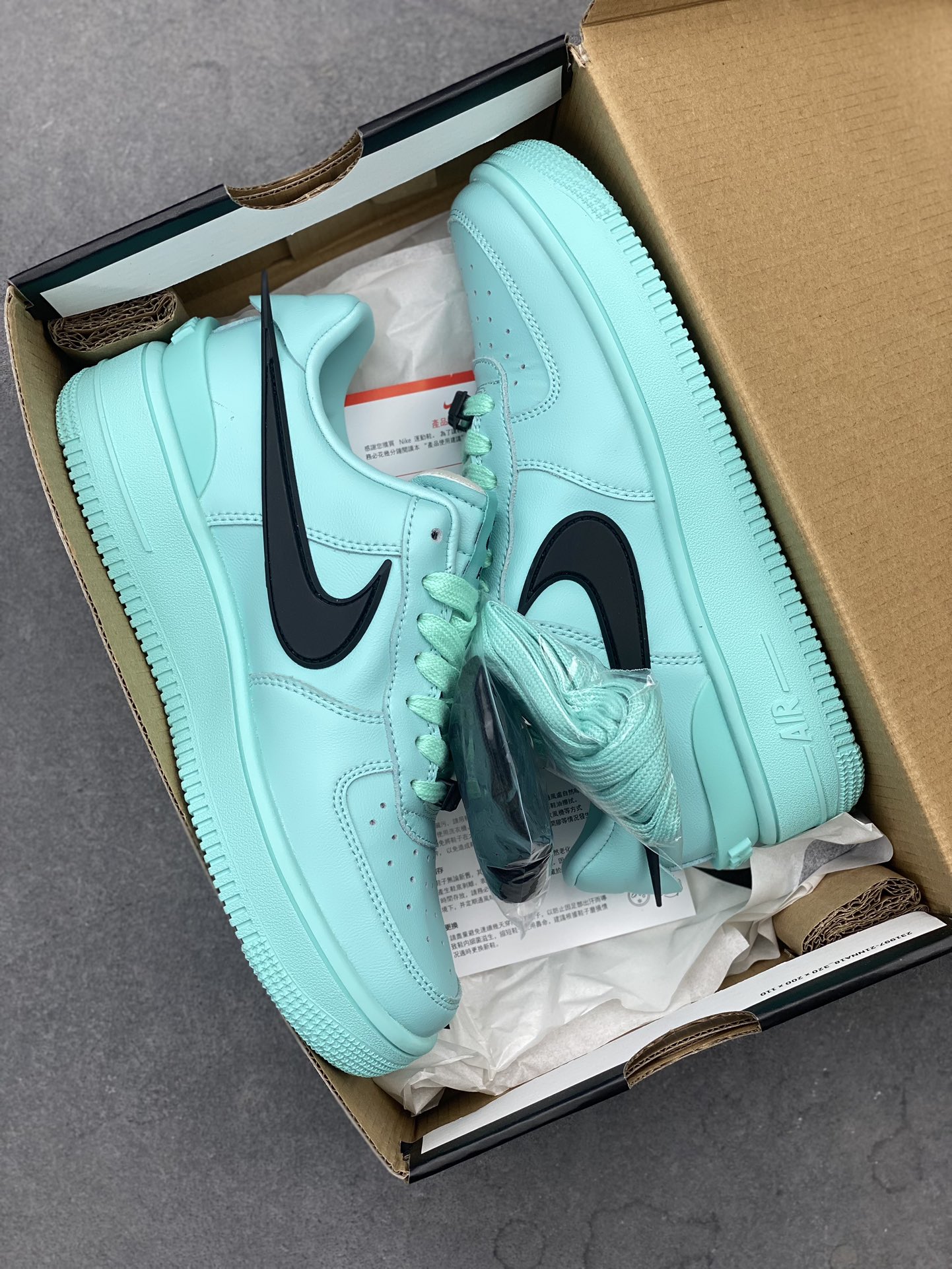 Ambush x Nike Air Force 1 '07 Low Lake Blue Casual Sneakers 10 i1724010712 3155 0