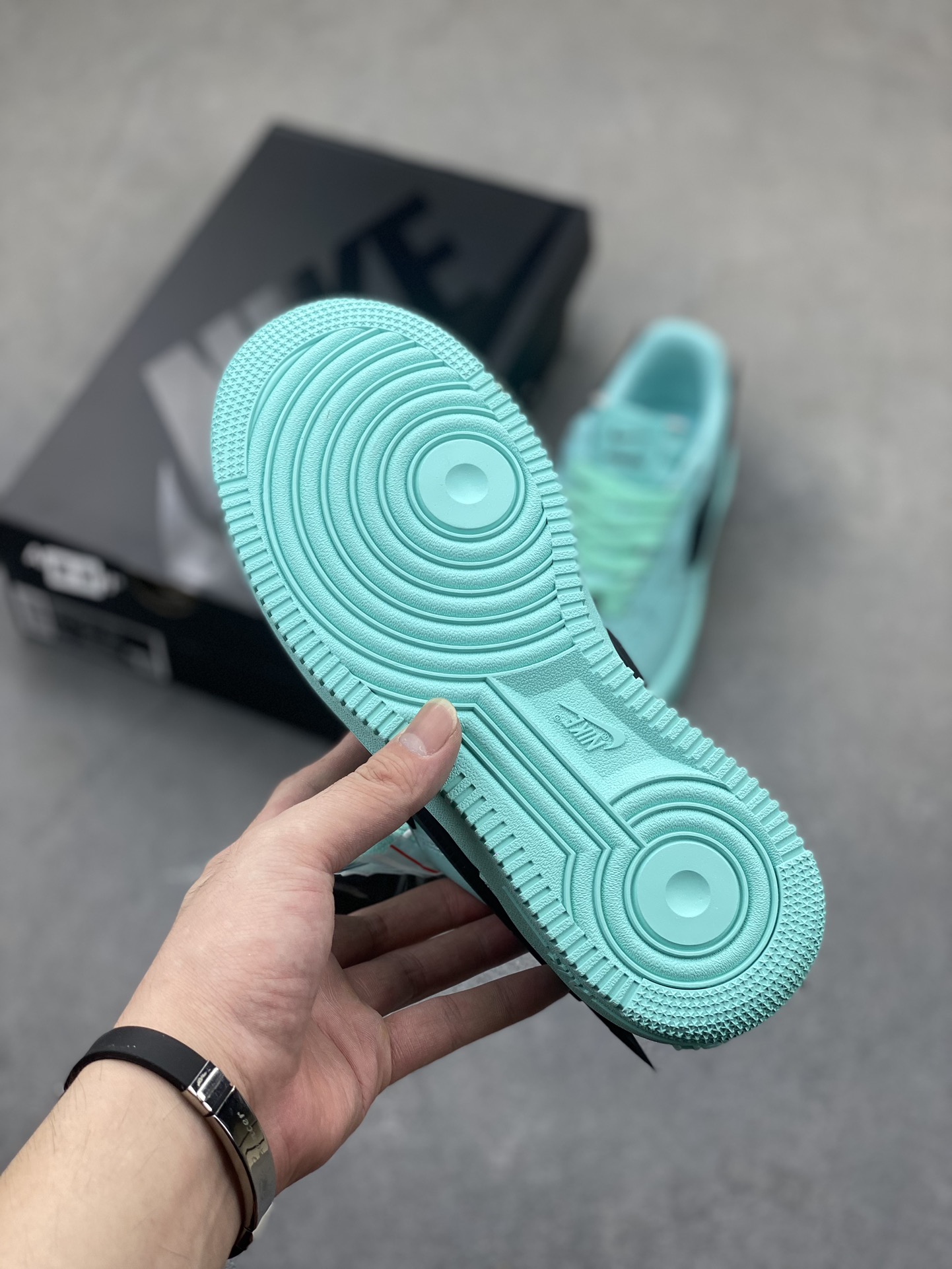 Ambush x Nike Air Force 1 '07 Low Lake Blue Casual Sneakers 7 i1724010712 8438 8