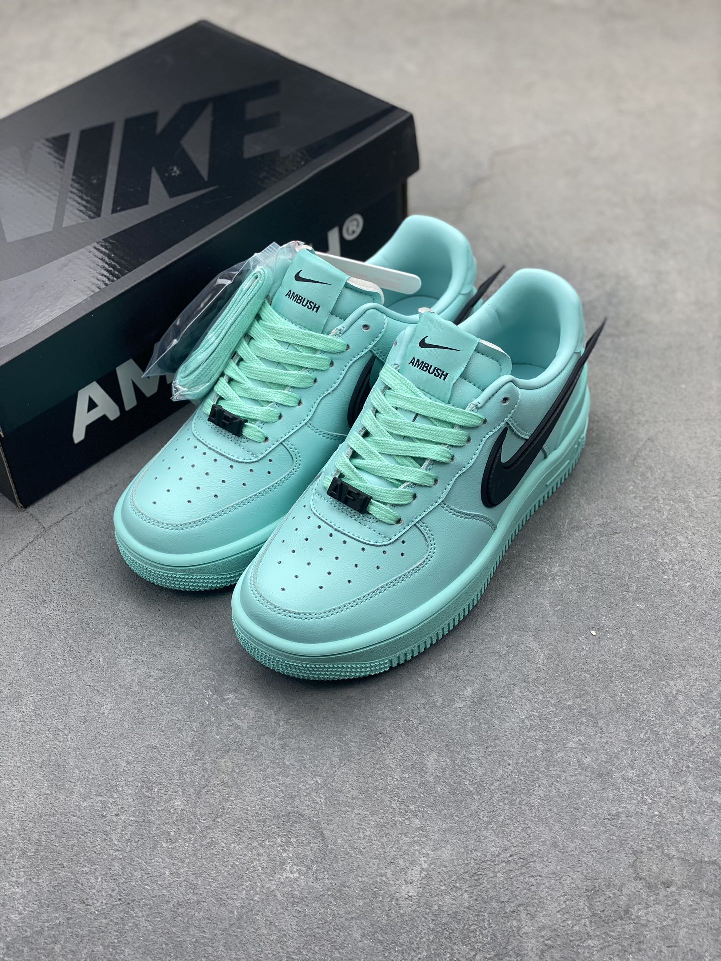 Ambush x Nike Air Force 1 '07 Low Lake Blue Casual Sneakers 9 i1724010712 8553 3