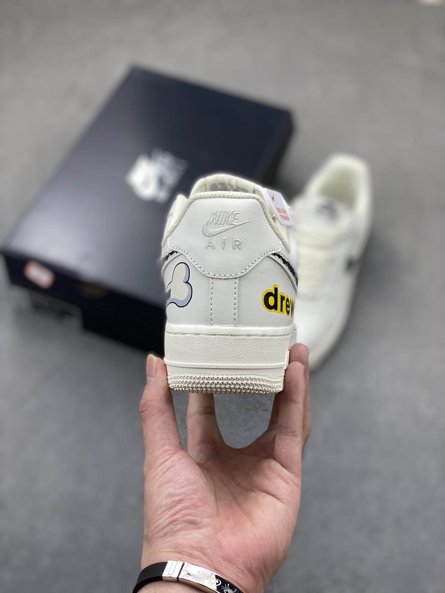 Nike Air Force 1 Low '07 "Drew" Custom Graffiti Sneakers 5 i1724356298 2014 6