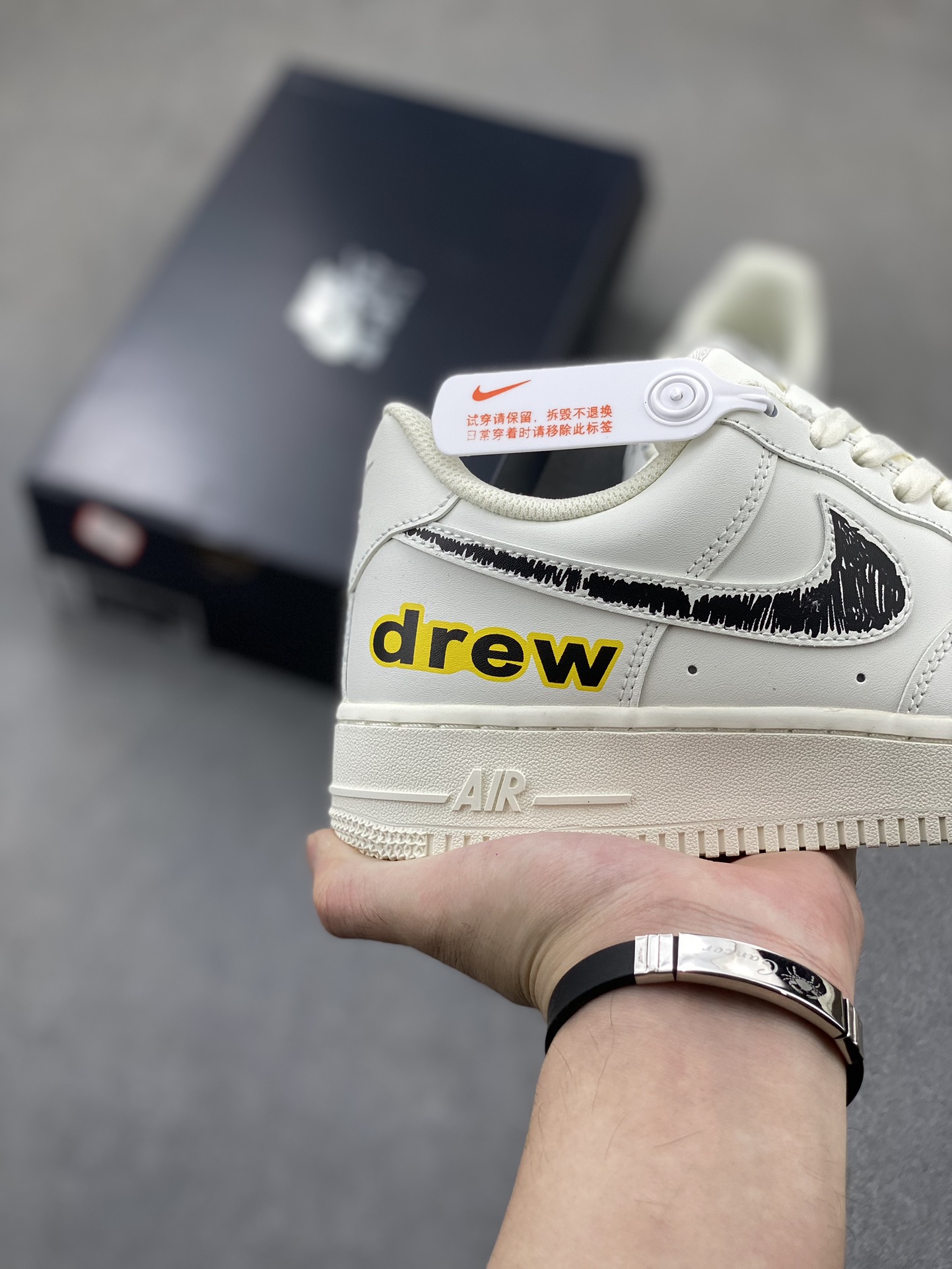Nike Air Force 1 Low '07 "Drew" Custom Graffiti Sneakers 6 i1724356298 3963 4