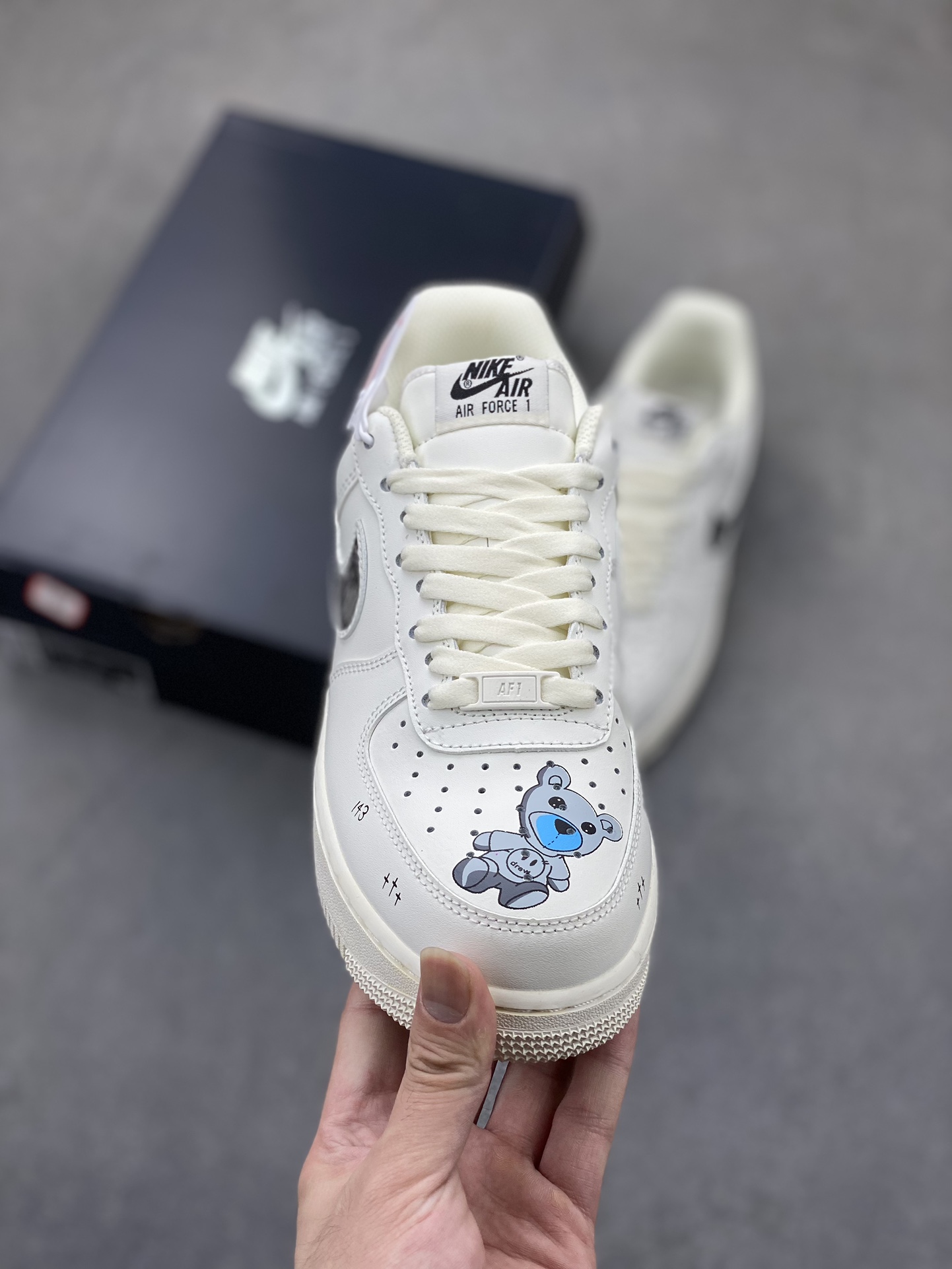 Nike Air Force 1 Low '07 "Drew" Custom Graffiti Sneakers 3 i1724356298 6753 7