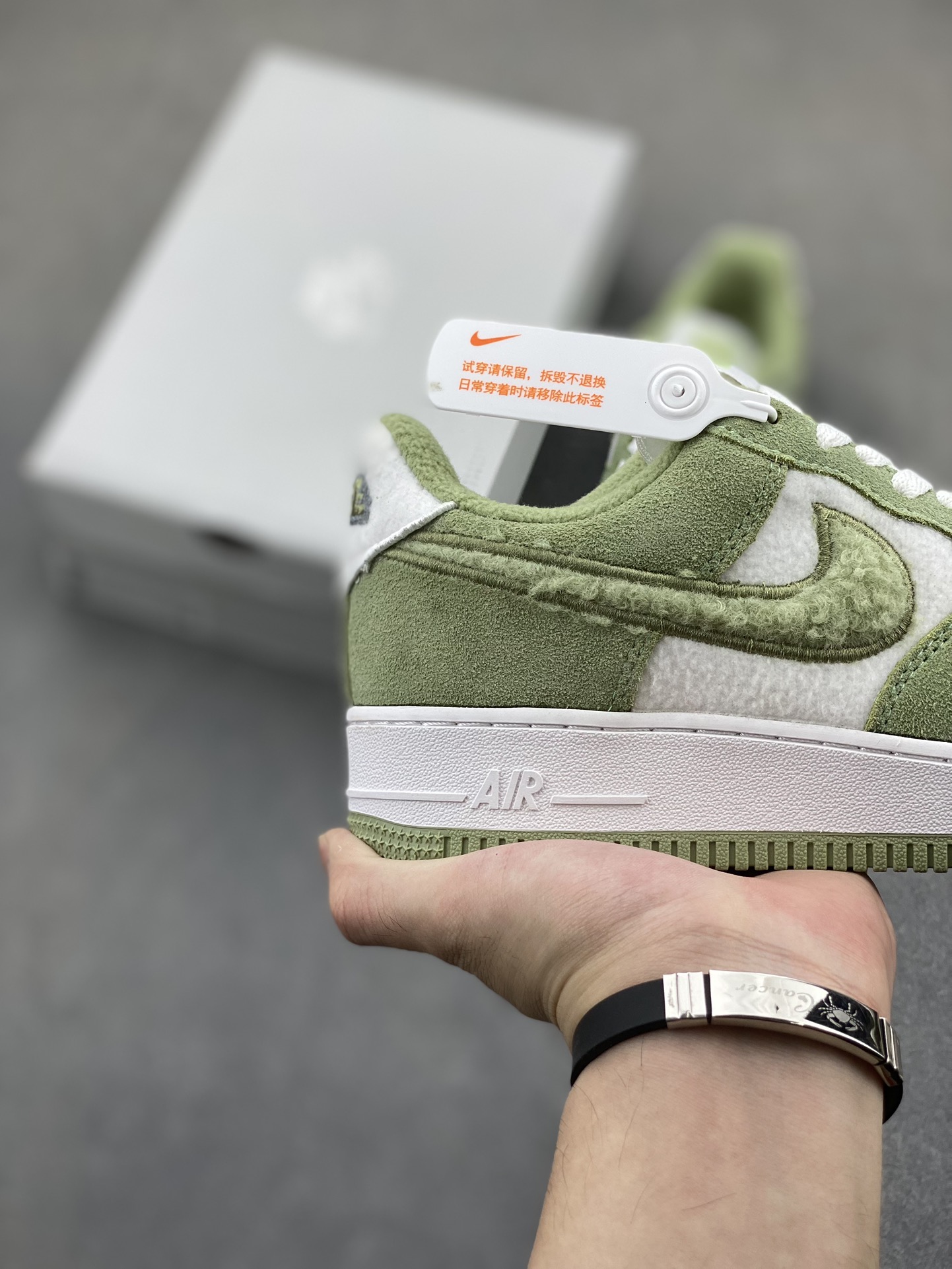 Nike Air Force 1 '07 Low Green Suede Casual Shoes FB1872-030 6 i1724357419 386 1