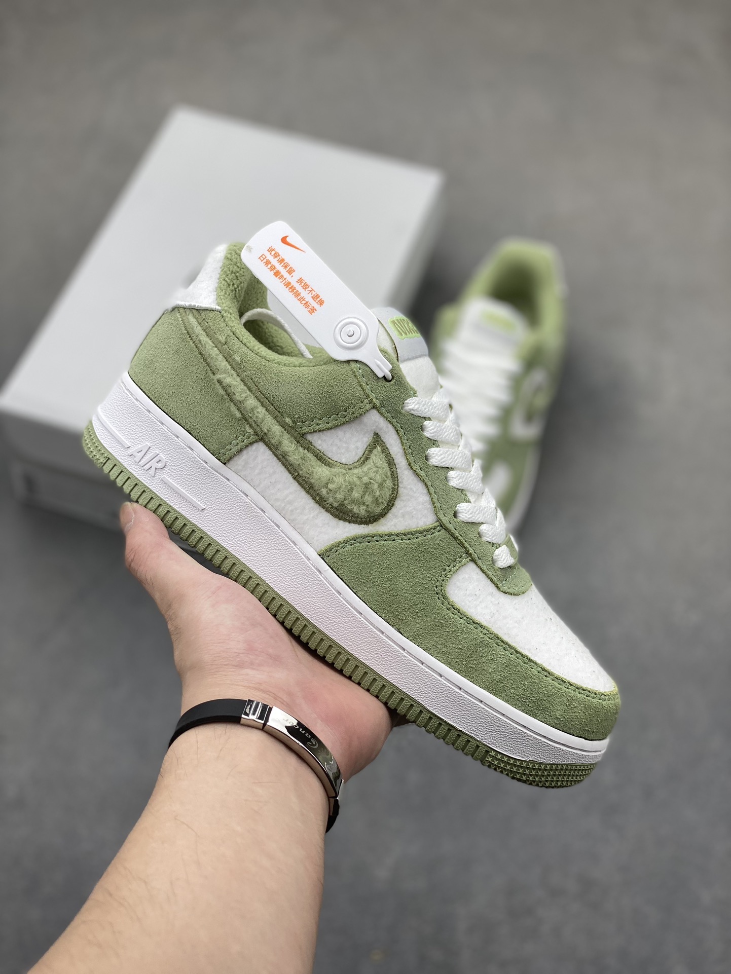 Nike Air Force 1 '07 Low Green Suede Casual Shoes FB1872-030 2 i1724357419 6649 4