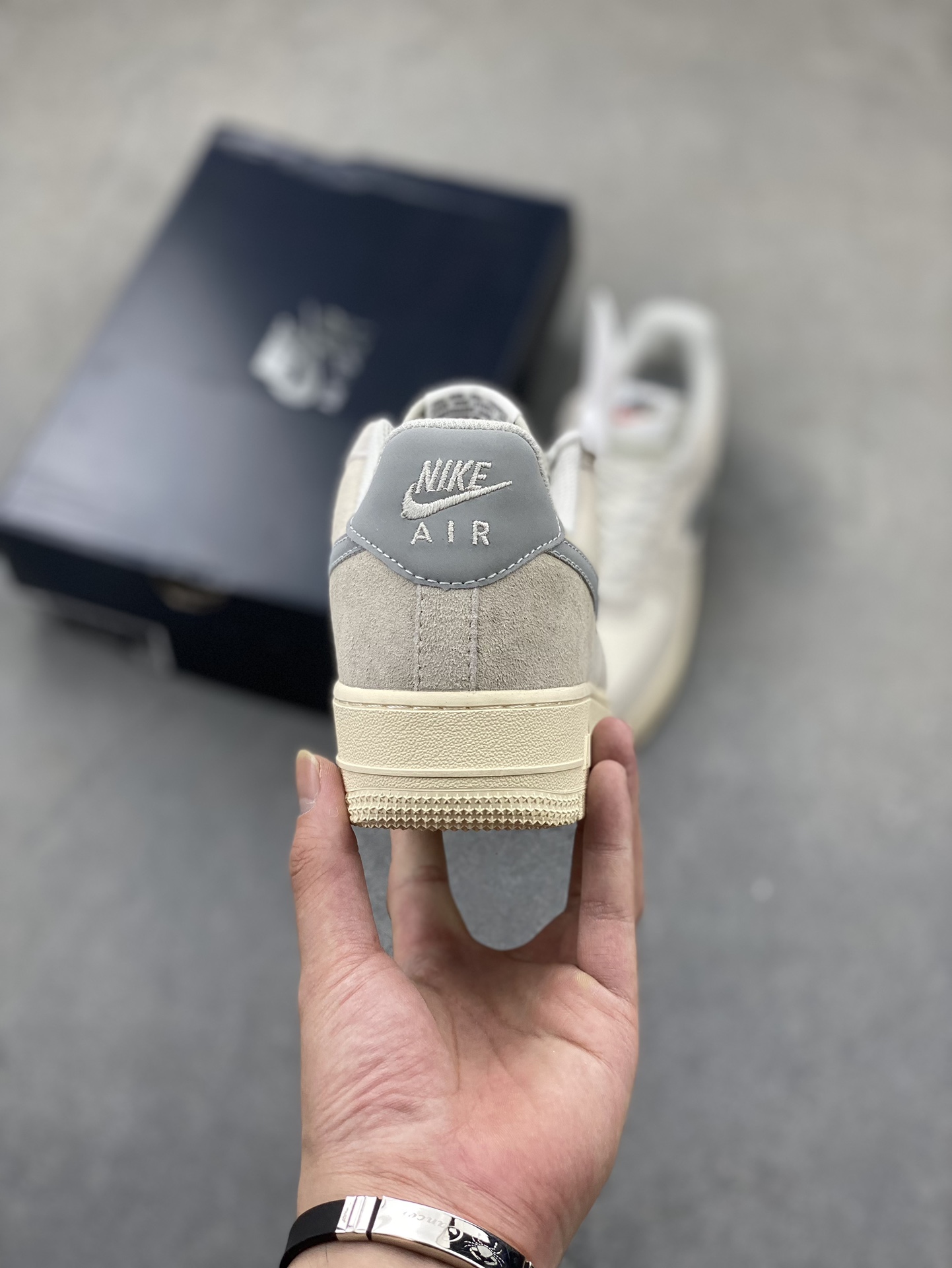 Nike Air Force 1 '07 Low Grey Suede Casual Shoes DO9801-100 5 i1724357504 7911 2