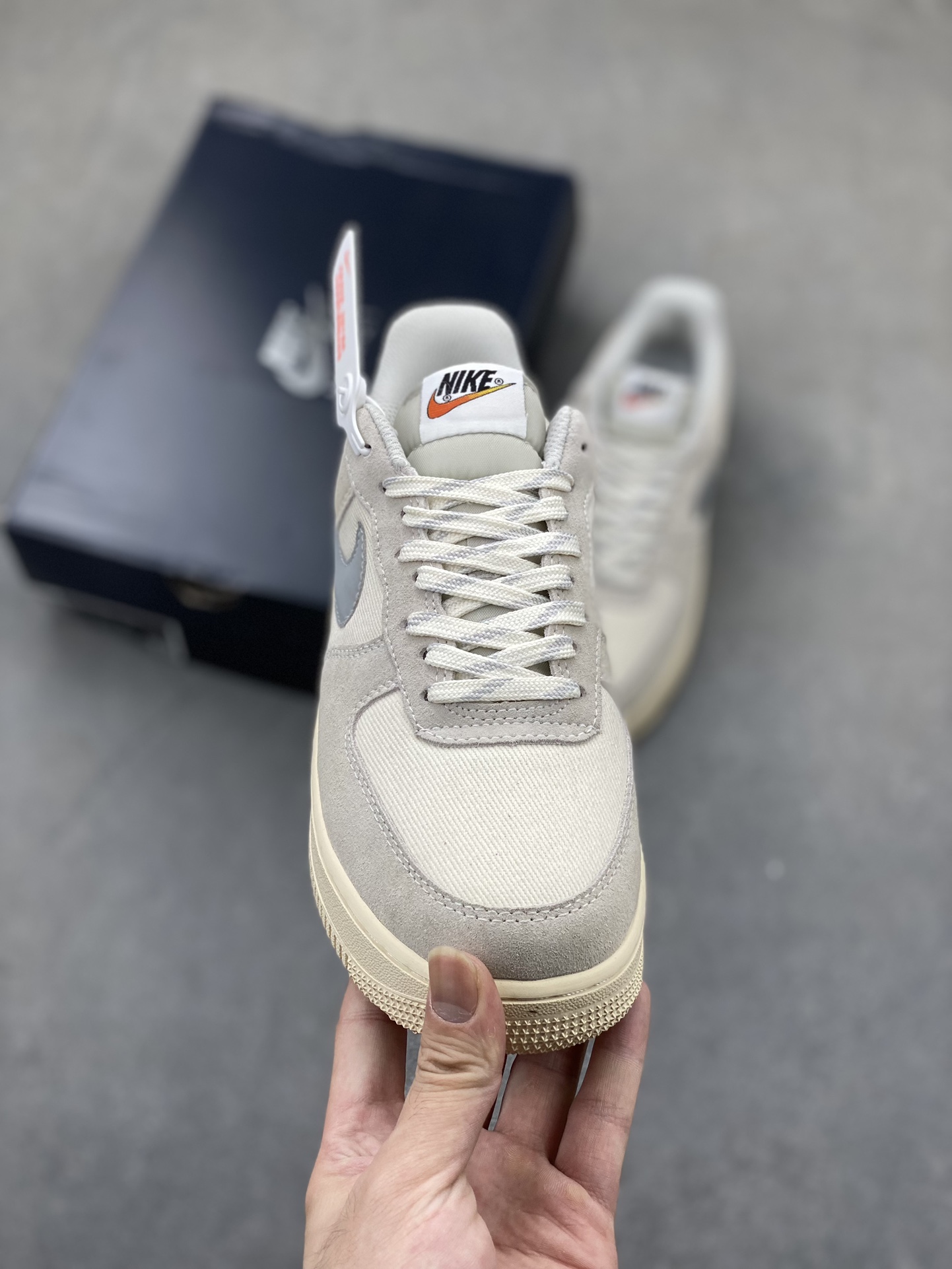 Nike Air Force 1 '07 Low Grey Suede Casual Shoes DO9801-100 3 i1724357504 8339 6