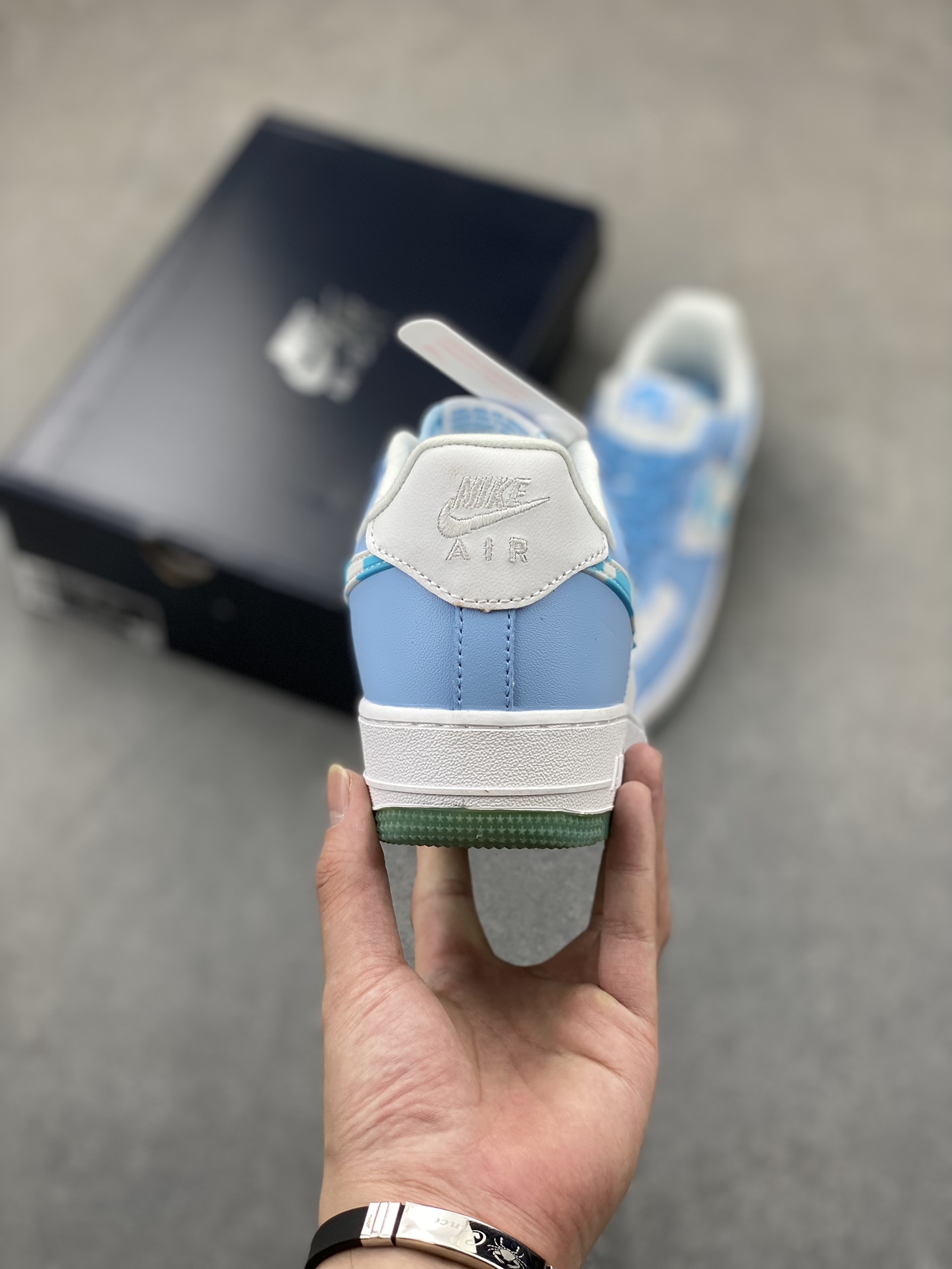 Nike Air Force 1 '07 Low Blue Cloud Casual Sneakers DX2937-100 5 i1724357620 232 0