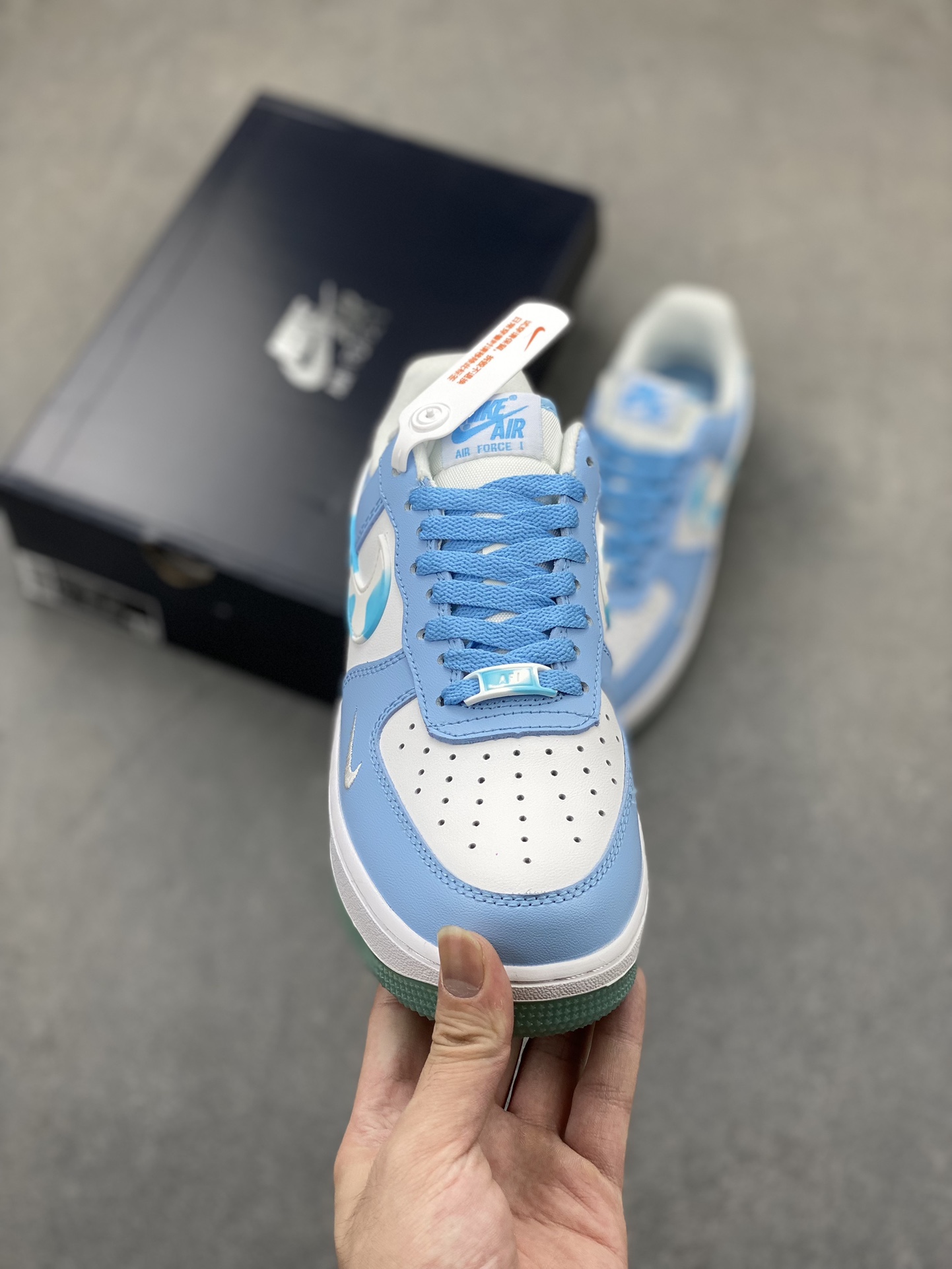 Nike Air Force 1 '07 Low Blue Cloud Casual Sneakers DX2937-100 3 i1724357621 1429 6