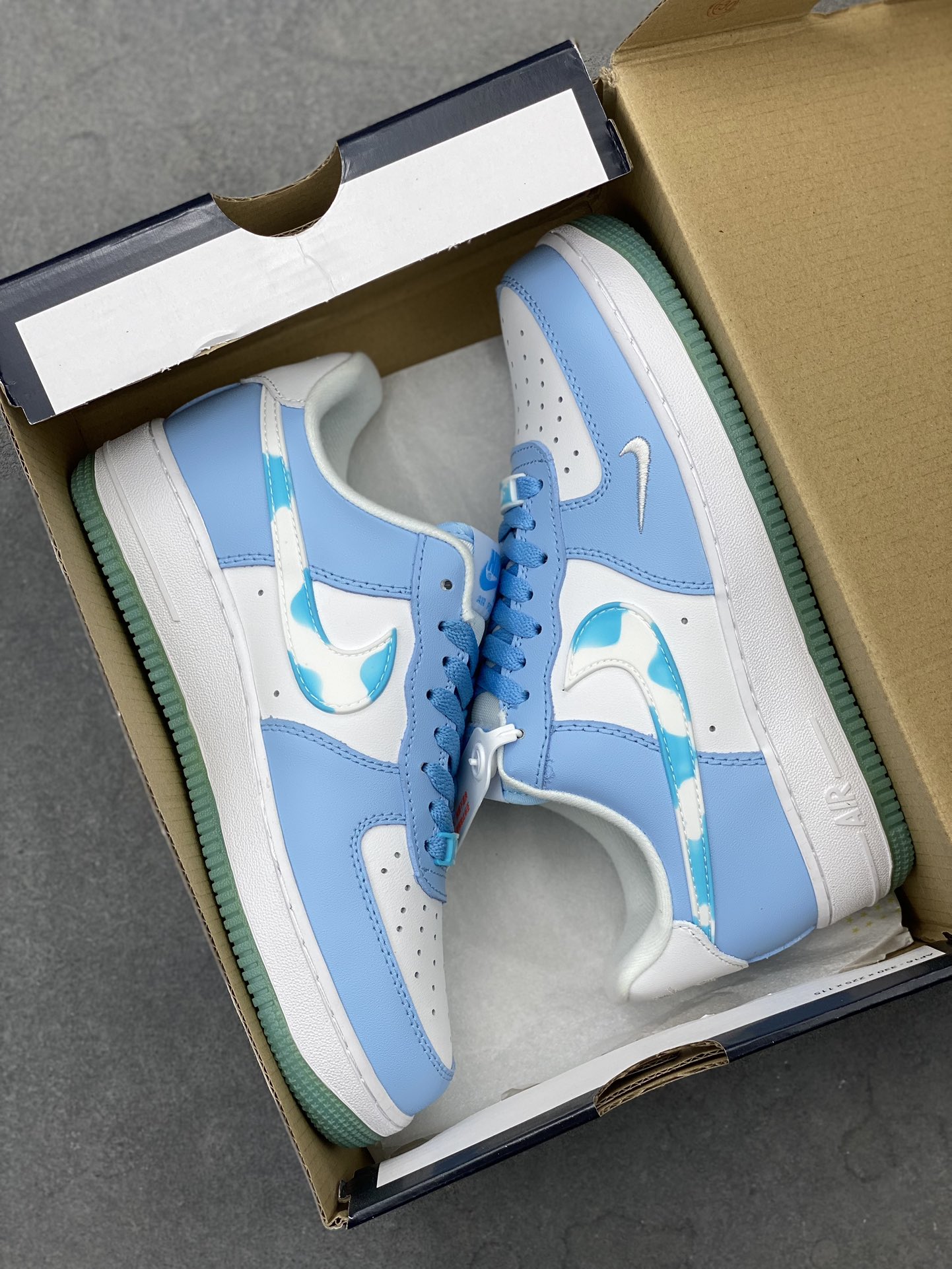 Nike Air Force 1 '07 Low Blue Cloud Casual Sneakers DX2937-100 9 i1724357621 578 4