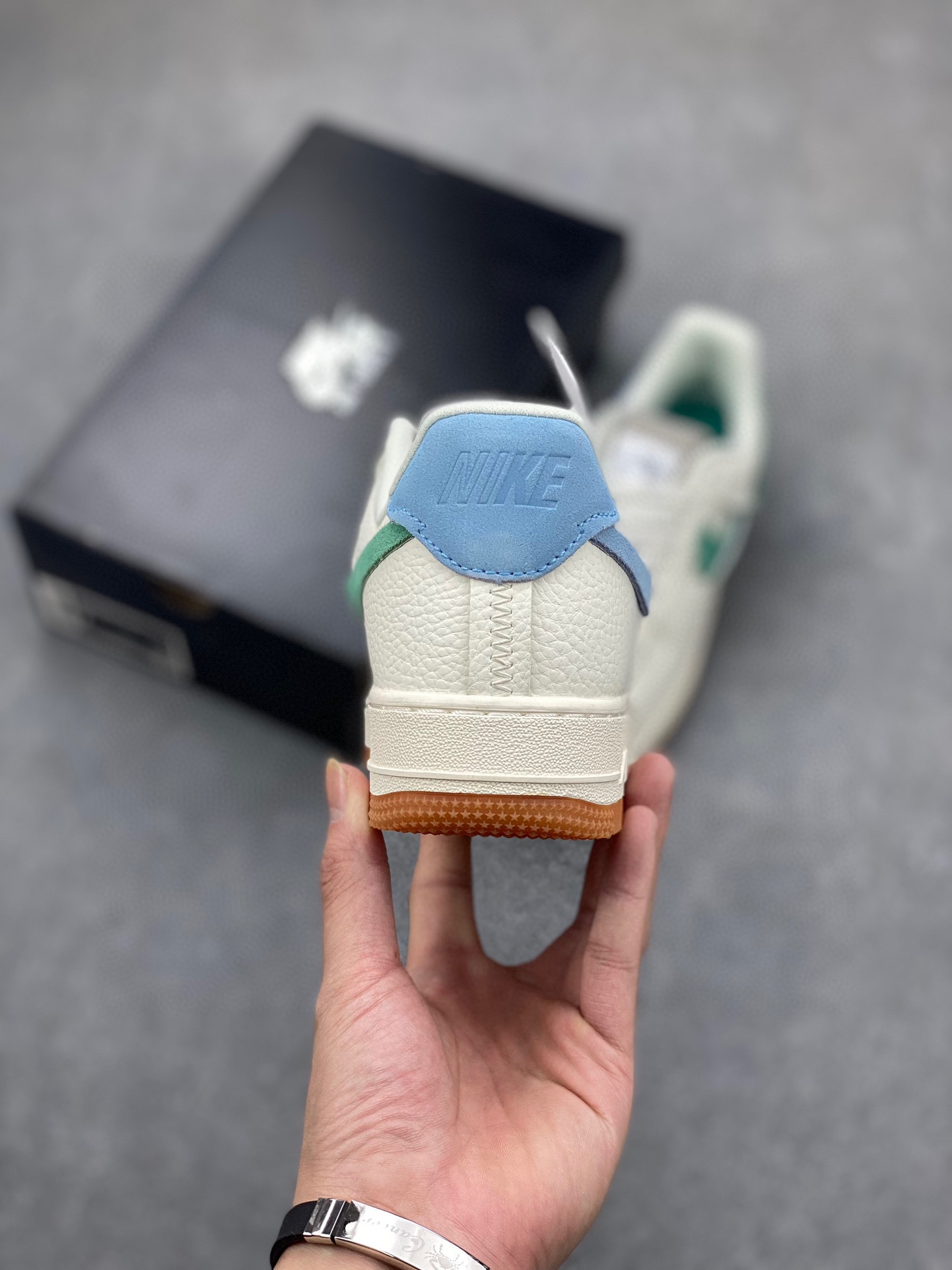 Nike Air Force 1 '07 Low Sneakers - Ivory/Blue, Limited Edition 5 i1724357892 7205 4