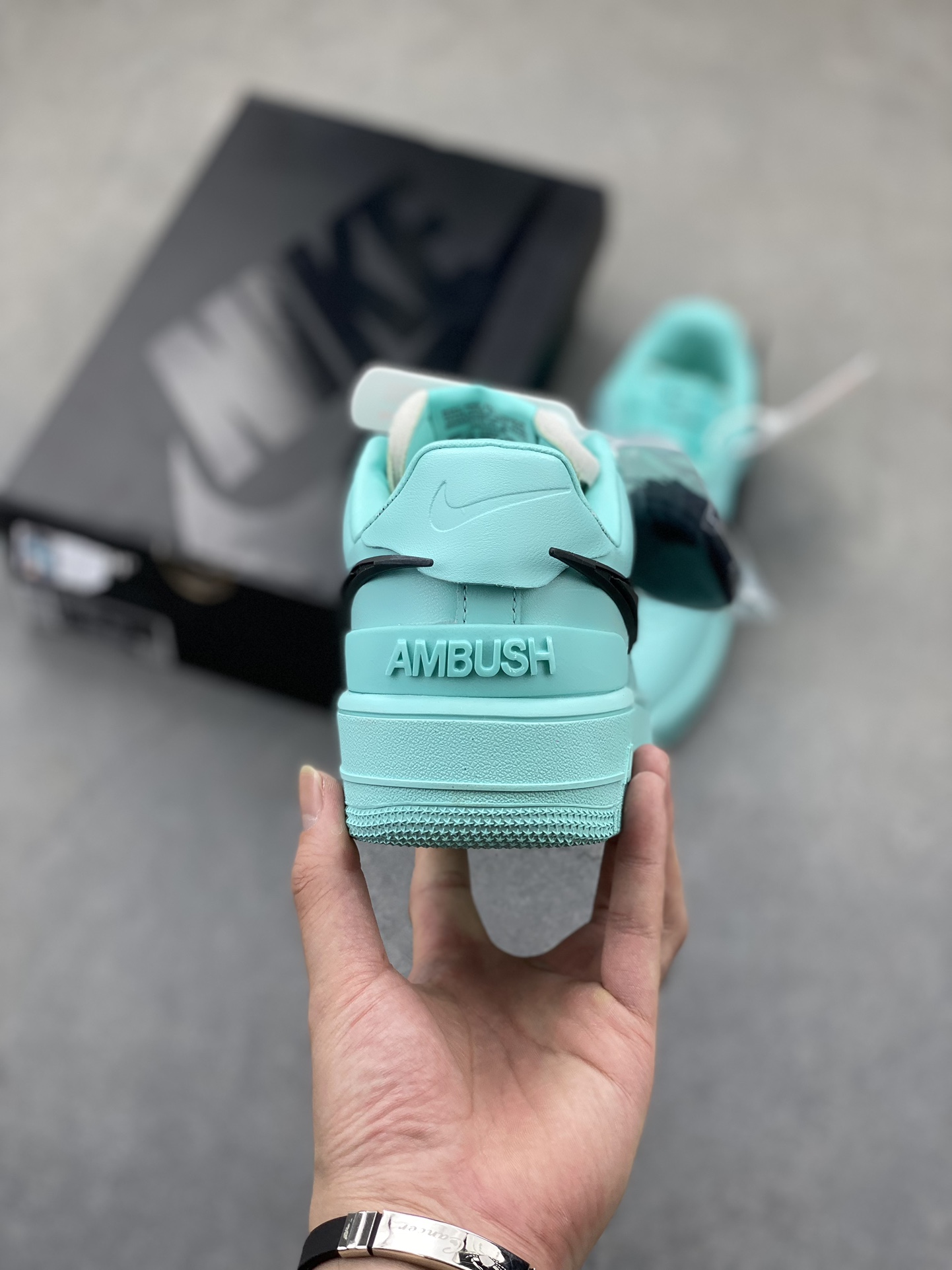 AMBUSH x Nike Air Force 1 Low SP Tiffany Blue, Wide Bottom Sneakers 5 i1724443175 1686 1