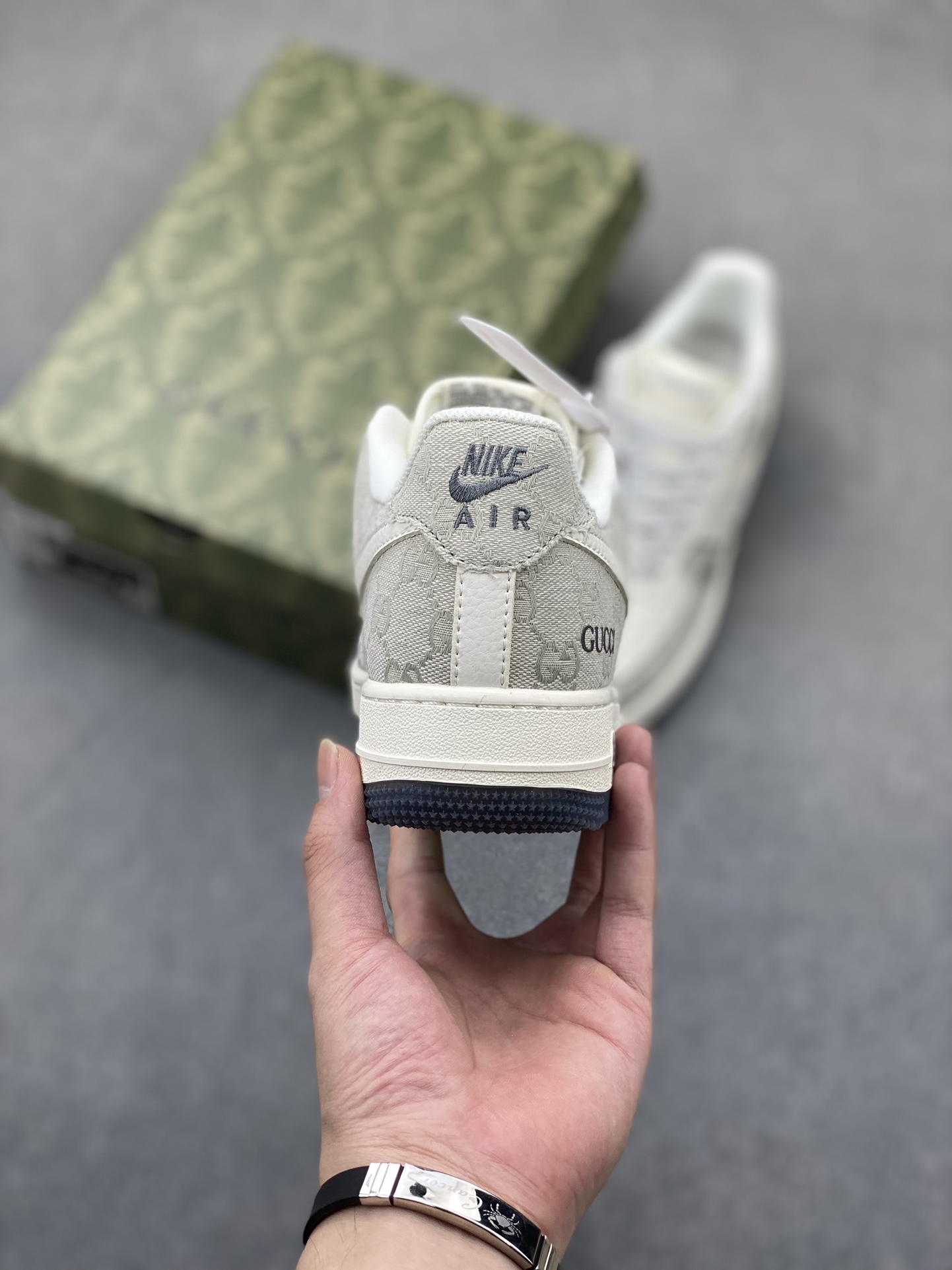 Nike Air Force 1 '07 Low Gucci Collab Sneakers - Smoke Grey, Limited Edition 5 i1724531976 7574 6