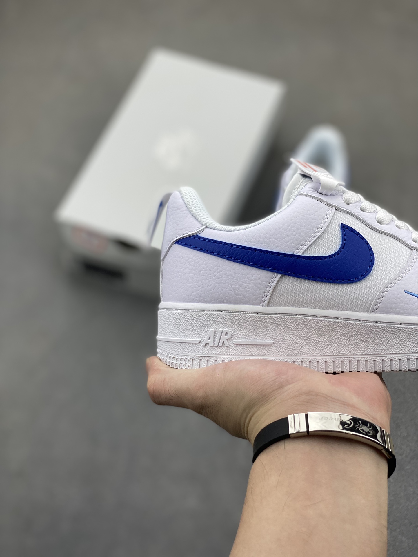 Nike Air Force 1 Low White/Blue Swoosh Casual Sneakers HF3836-100 6 i1724532025 6667 5