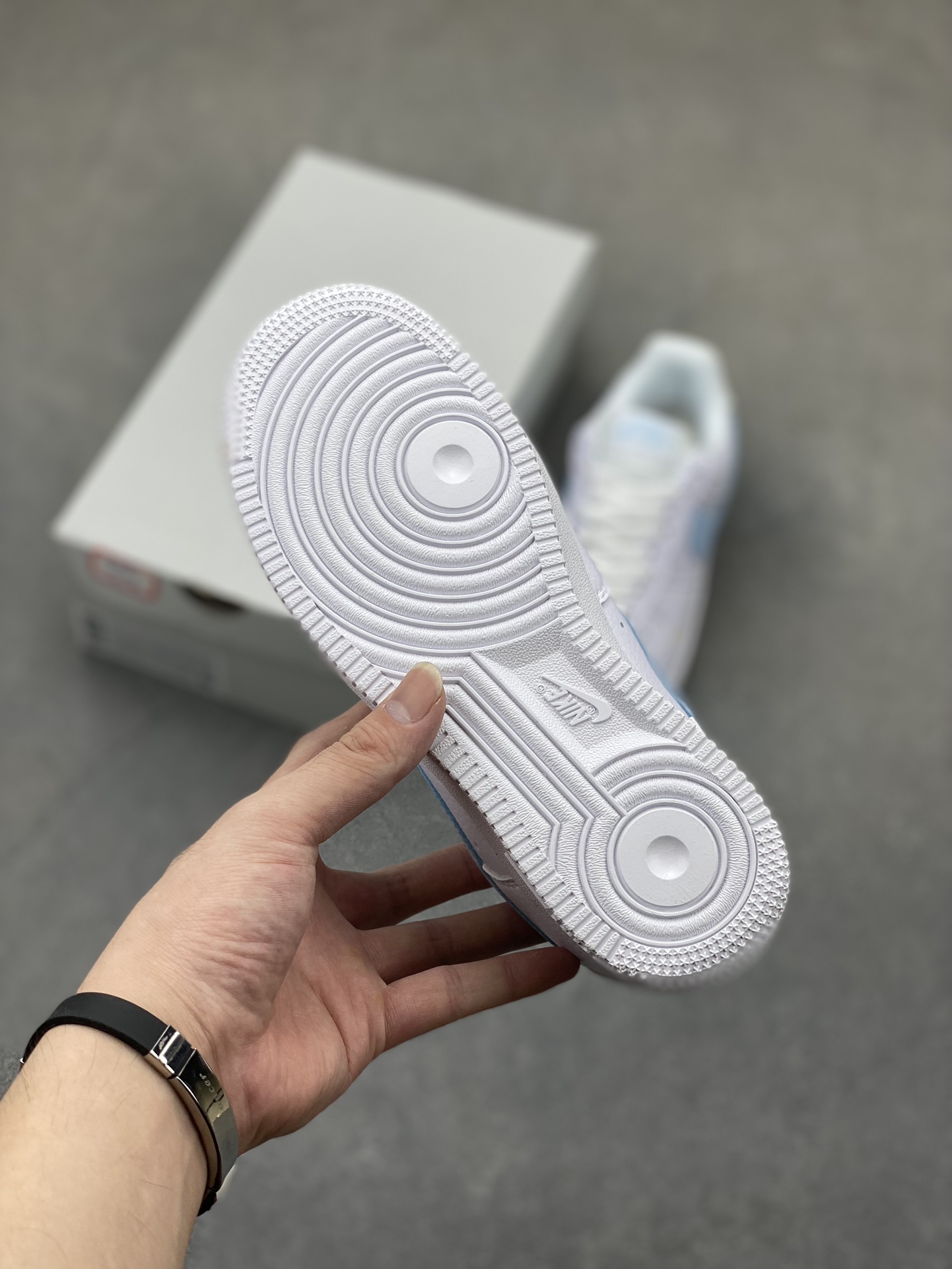Nike Air Force 1 Low White/Blue Casual Sneakers - HF0022-100 7 i1724532088 8937 8