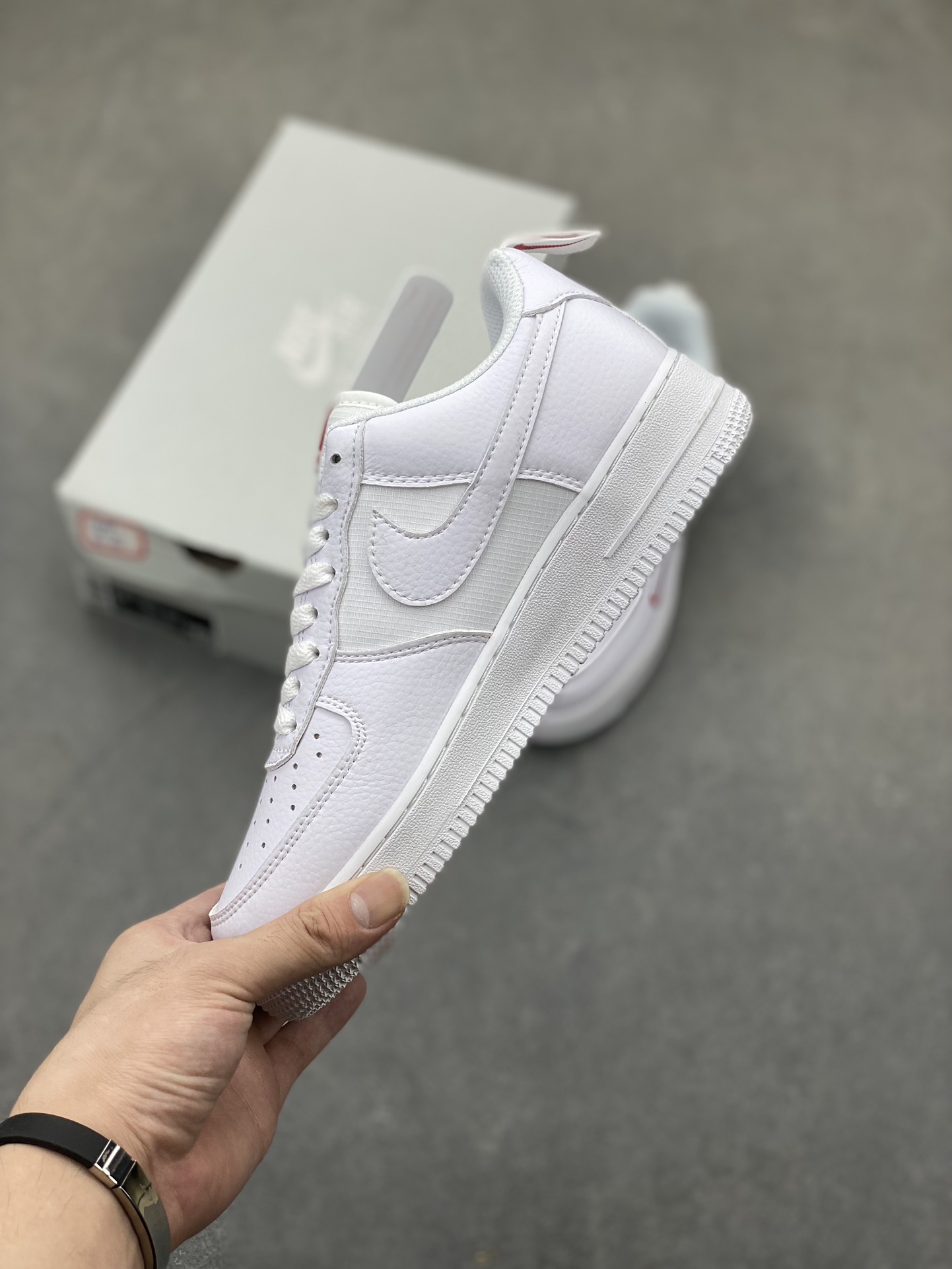 Nike Air Force 1 Low White Red Swoosh Casual Sneakers FZ7187-100 4 i1724532140 4743 2