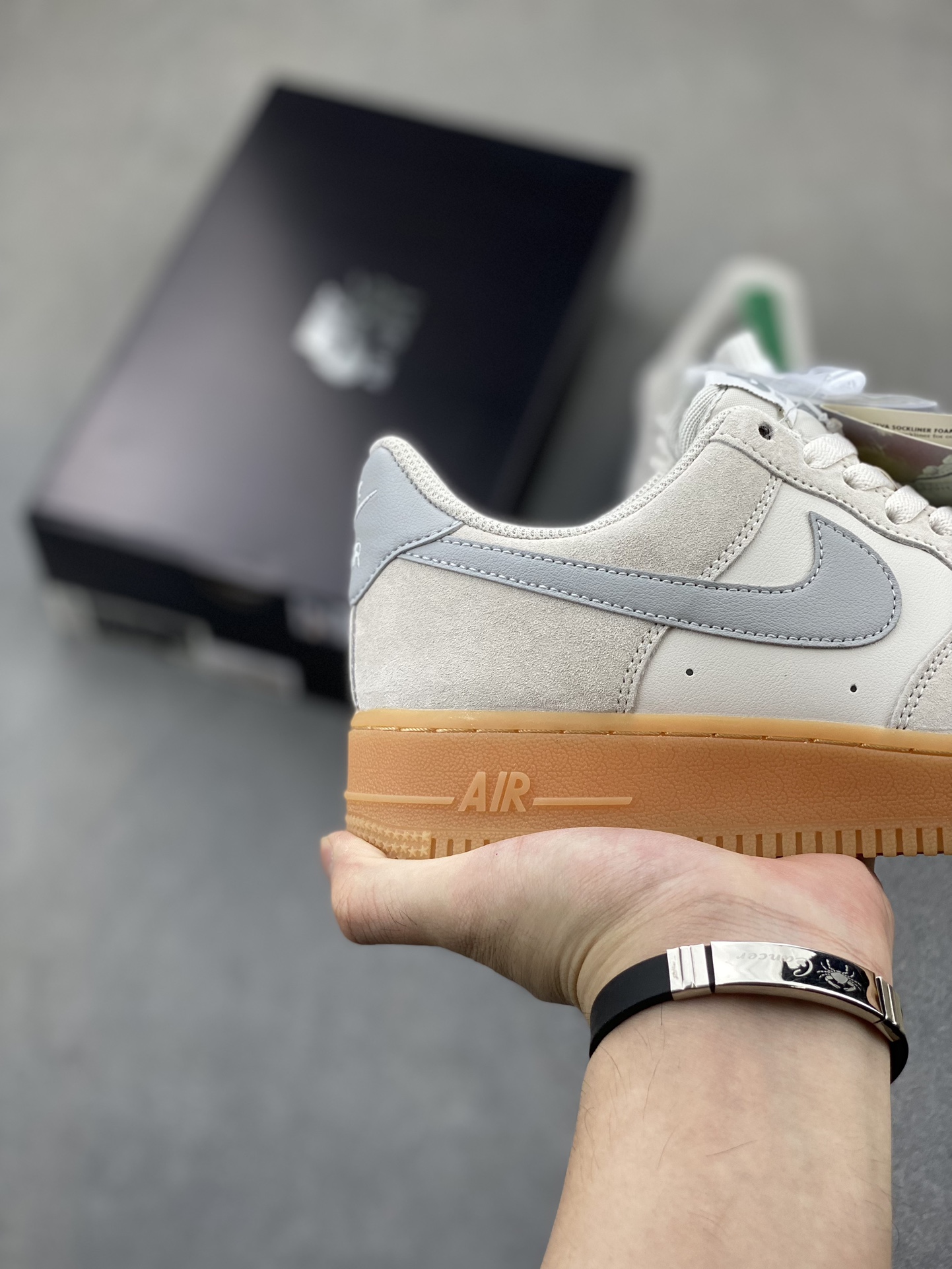 Nike Air Force 1 Low FQ8714-002 Suede Gum Bottom Casual Sneakers 6 i1724532194 3104 0