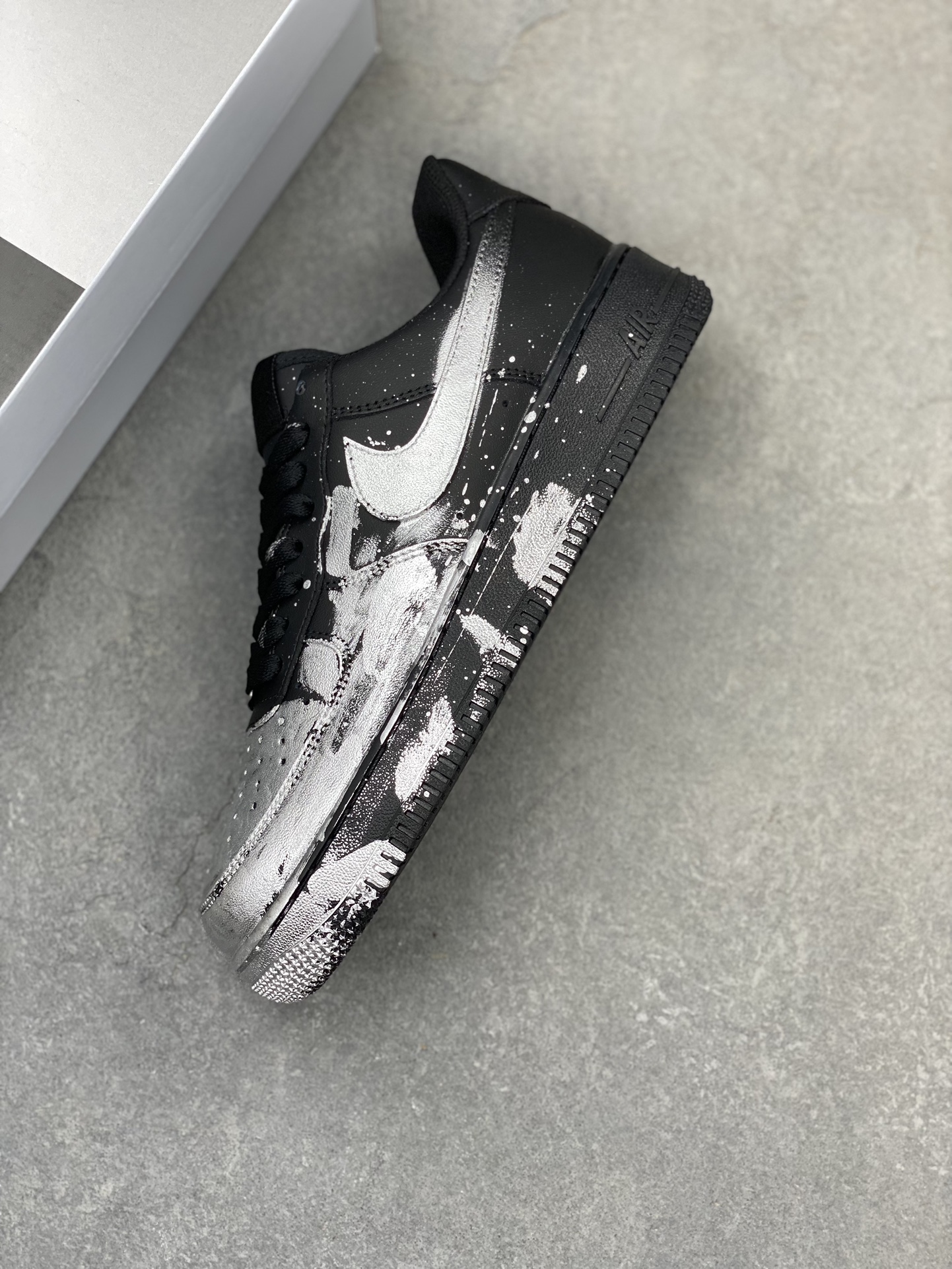 Nike Air Force 1 '07 Custom Anime Graffiti Black Sneakers 8 i1724532274 7663 0