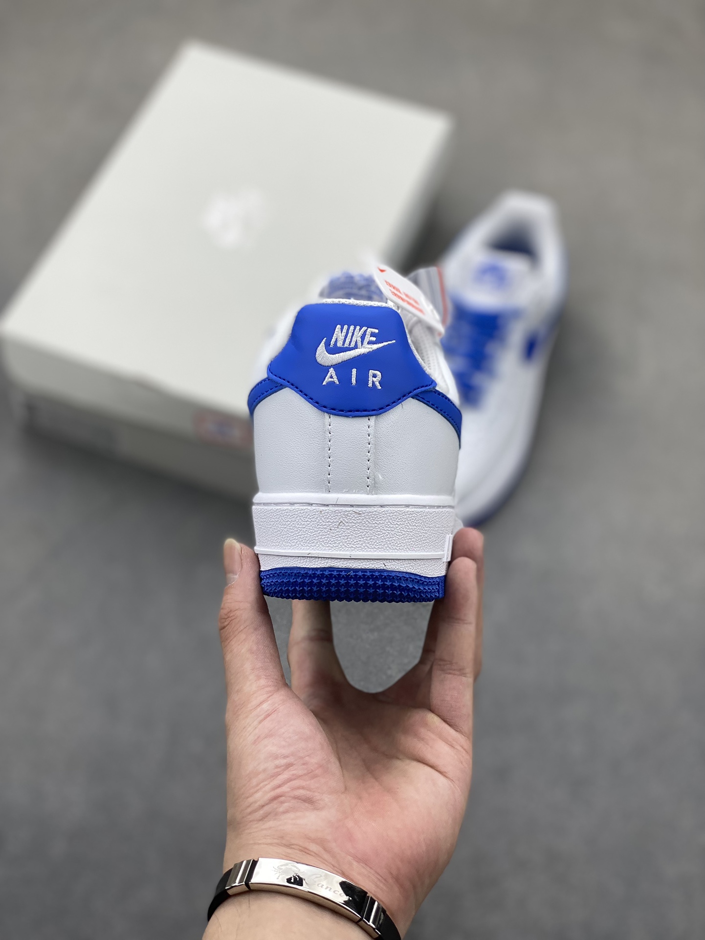 Nike Air Force 1 Low '07 White/Blue Casual Sneakers FJ4146-103 5 i1724611267 4308 6