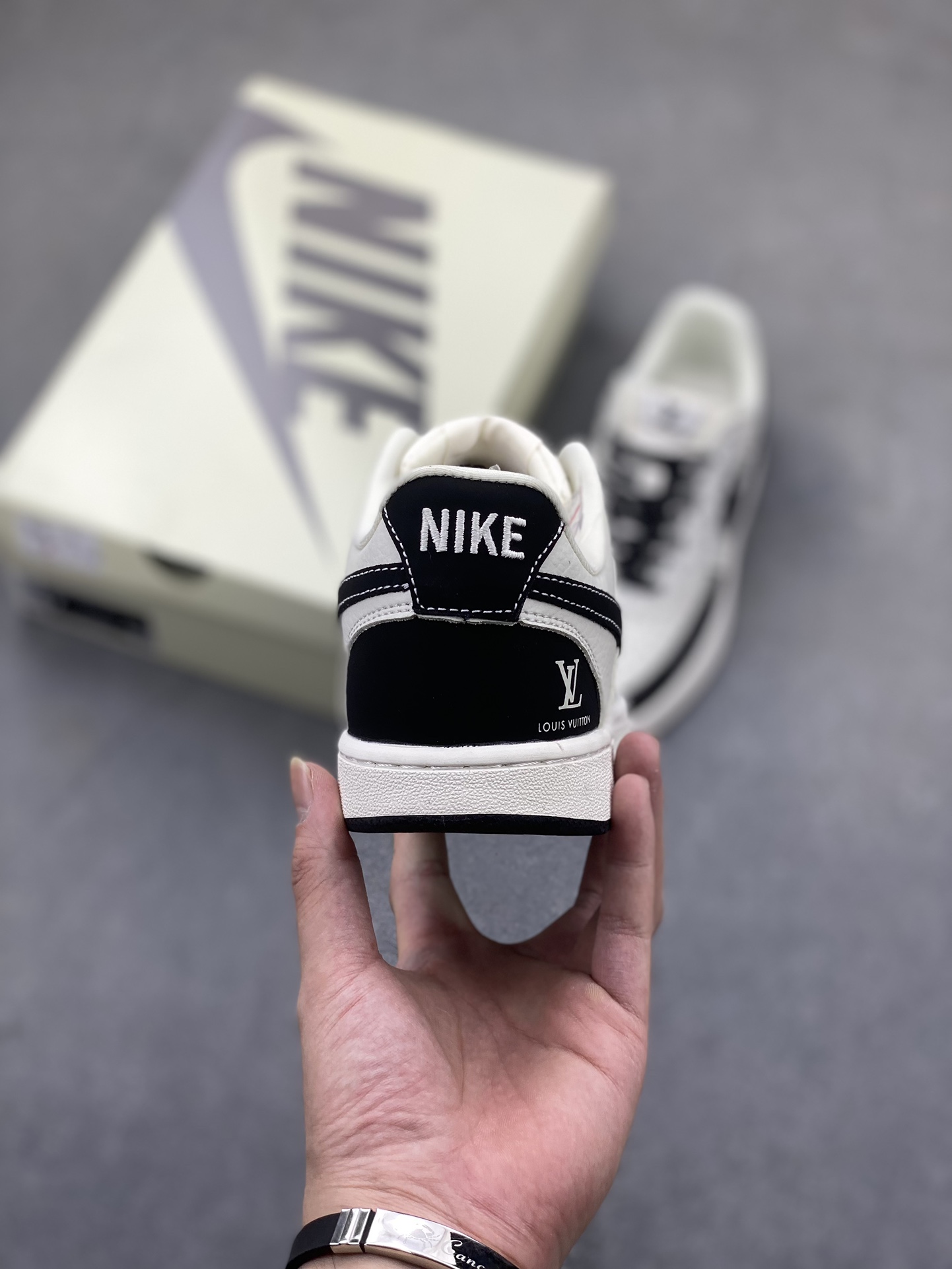Nike Court Vision Low x Louis Vuitton Custom Sneakers - Limited Edition Design 5 i1724702927 2481 4