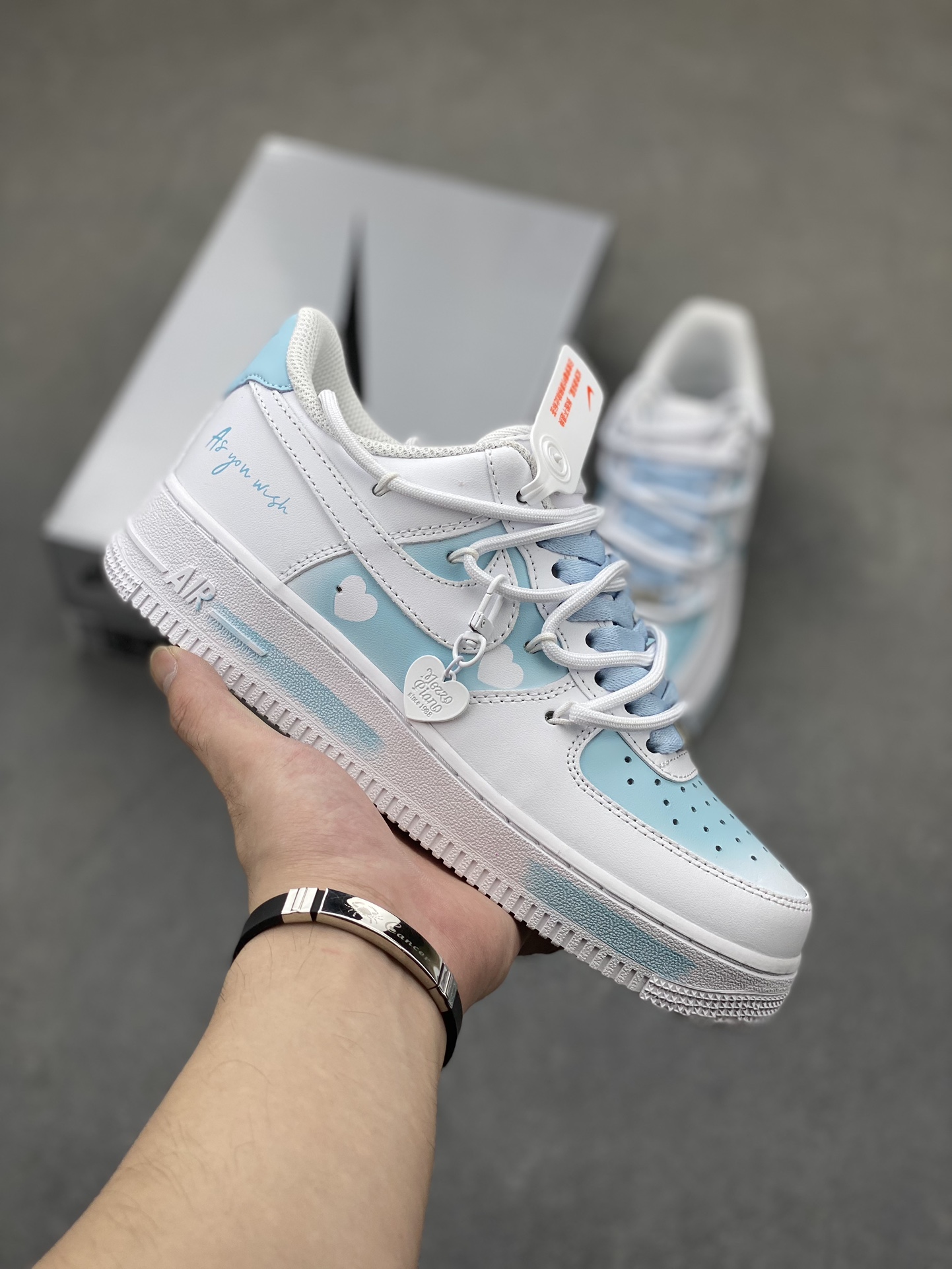 Nike Air Force 1 Low '07 Custom 'Romantic Saying' Casual Shoes 2 i1724795076 2547 0