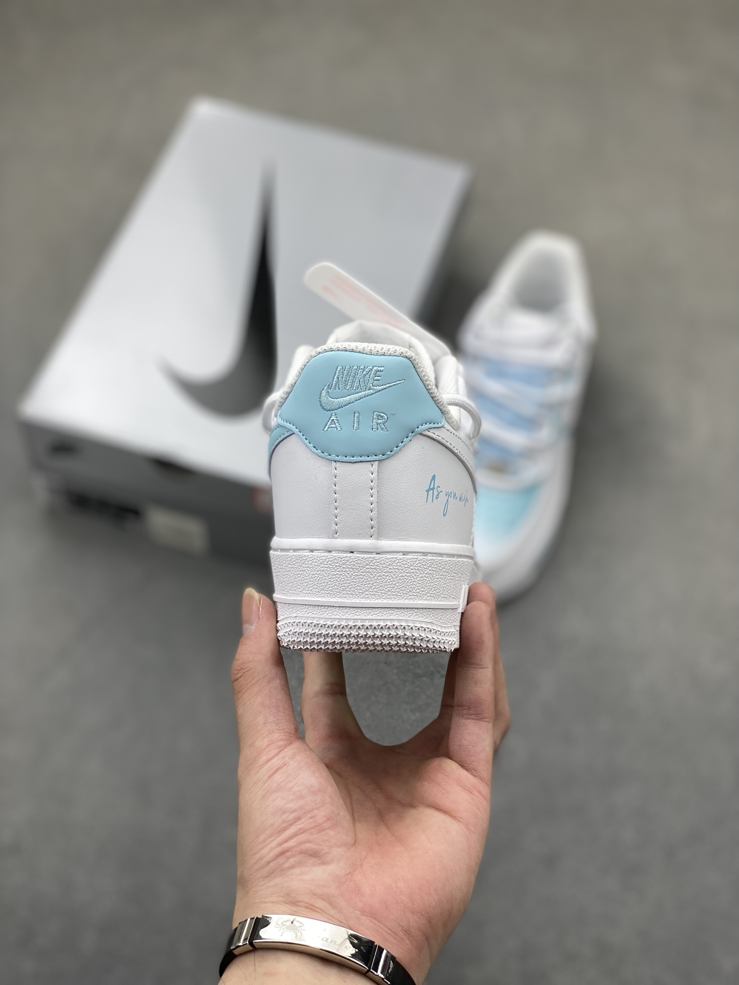 Nike Air Force 1 Low '07 Custom 'Romantic Saying' Casual Shoes 5 i1724795076 6656 0