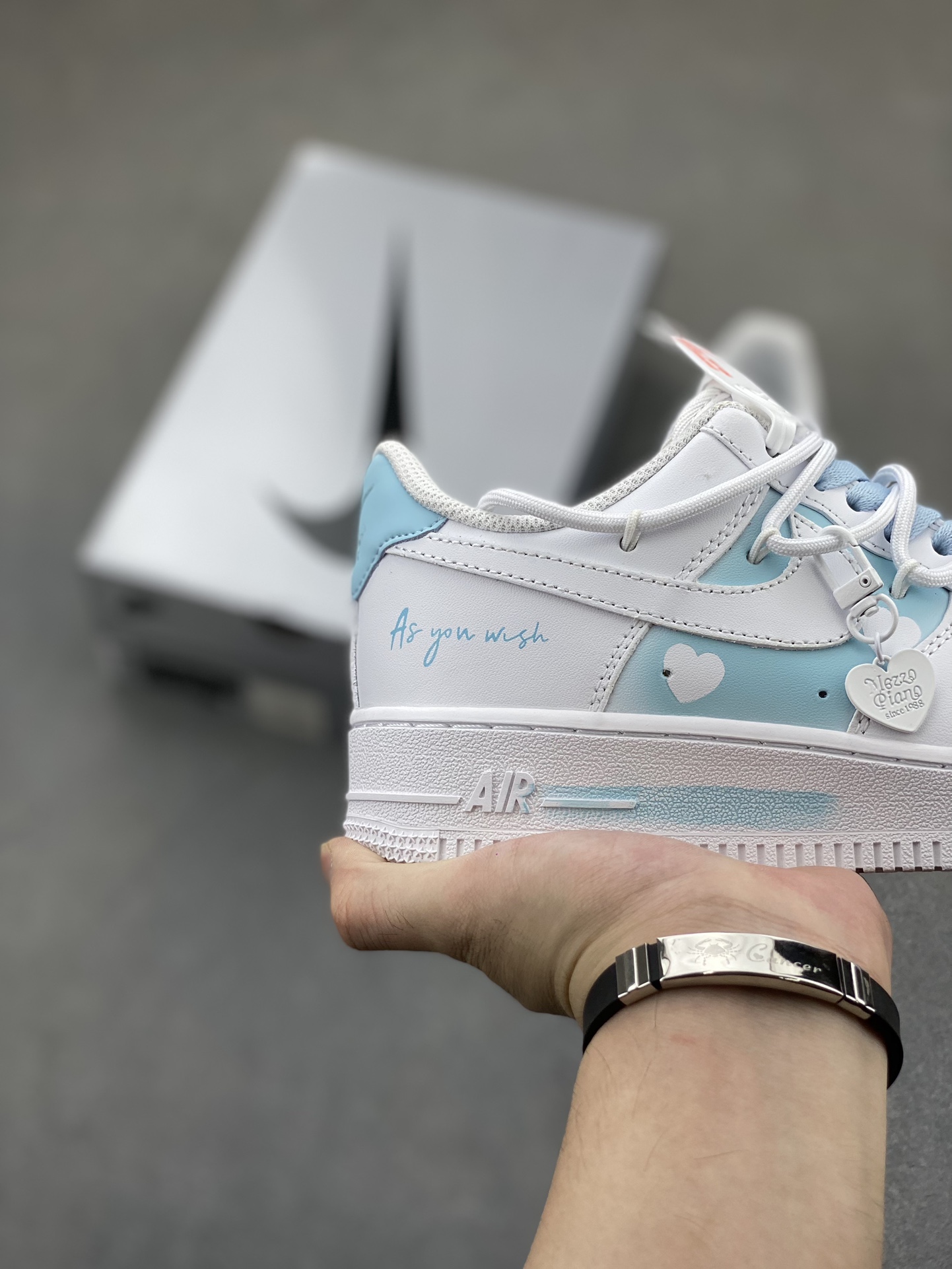 Nike Air Force 1 Low '07 Custom 'Romantic Saying' Casual Shoes 6 i1724795076 8639 0