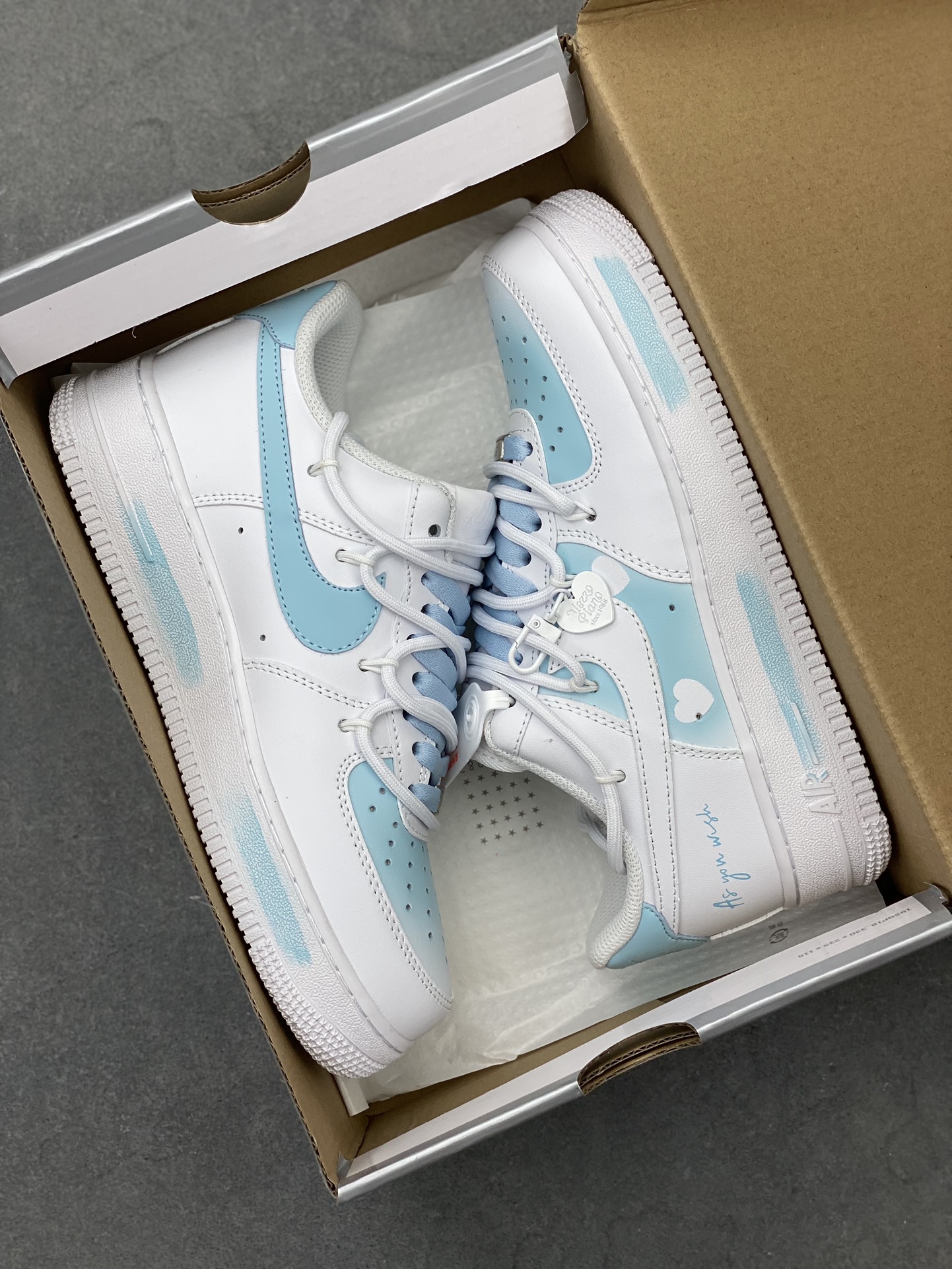 Nike Air Force 1 Low '07 Custom 'Romantic Saying' Casual Shoes 10 i1724795077 1594 0