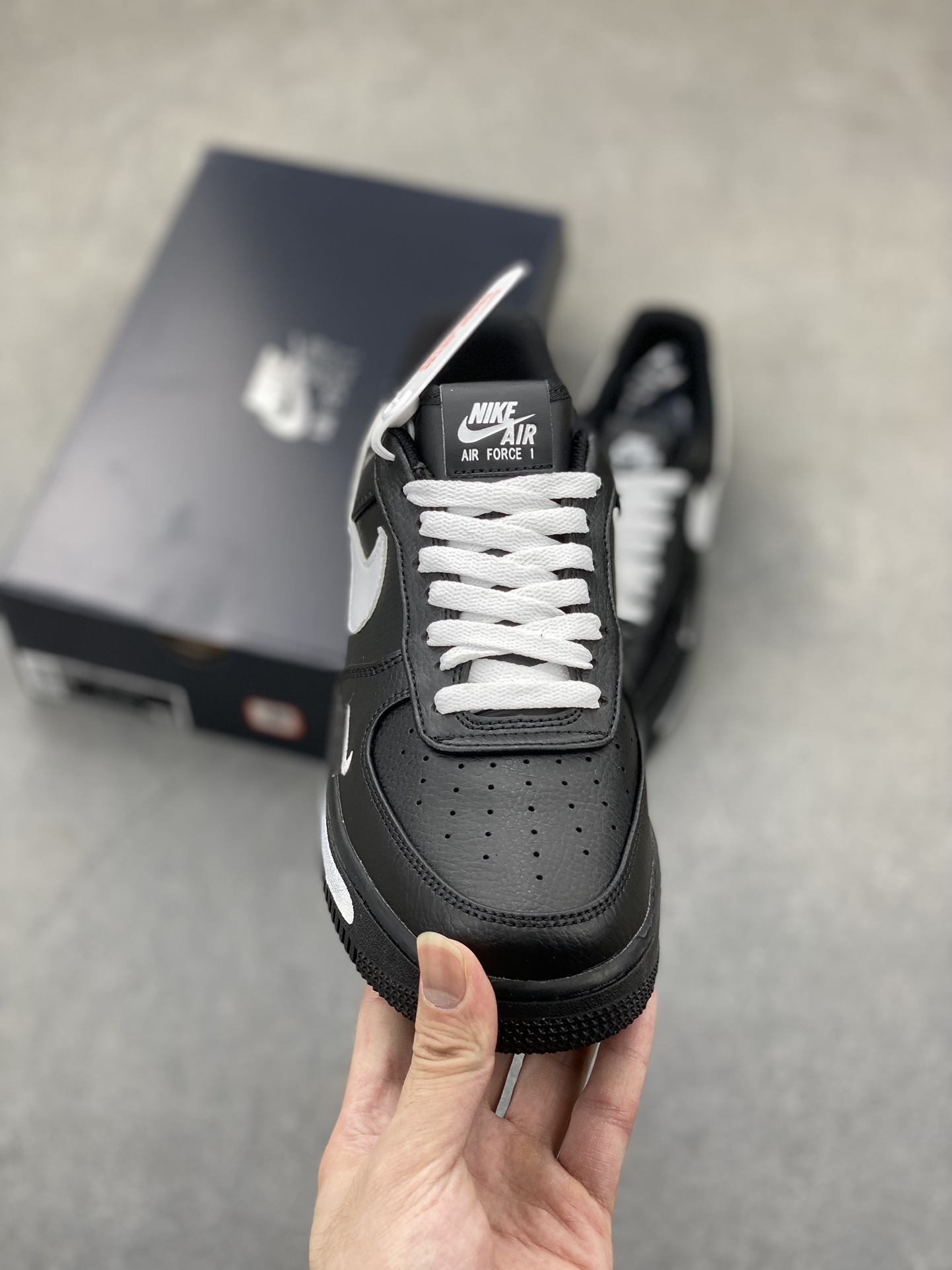 Nike Air Force 1 Low '07 Black White Graffiti Sneakers 3 i1724795208 6338 0