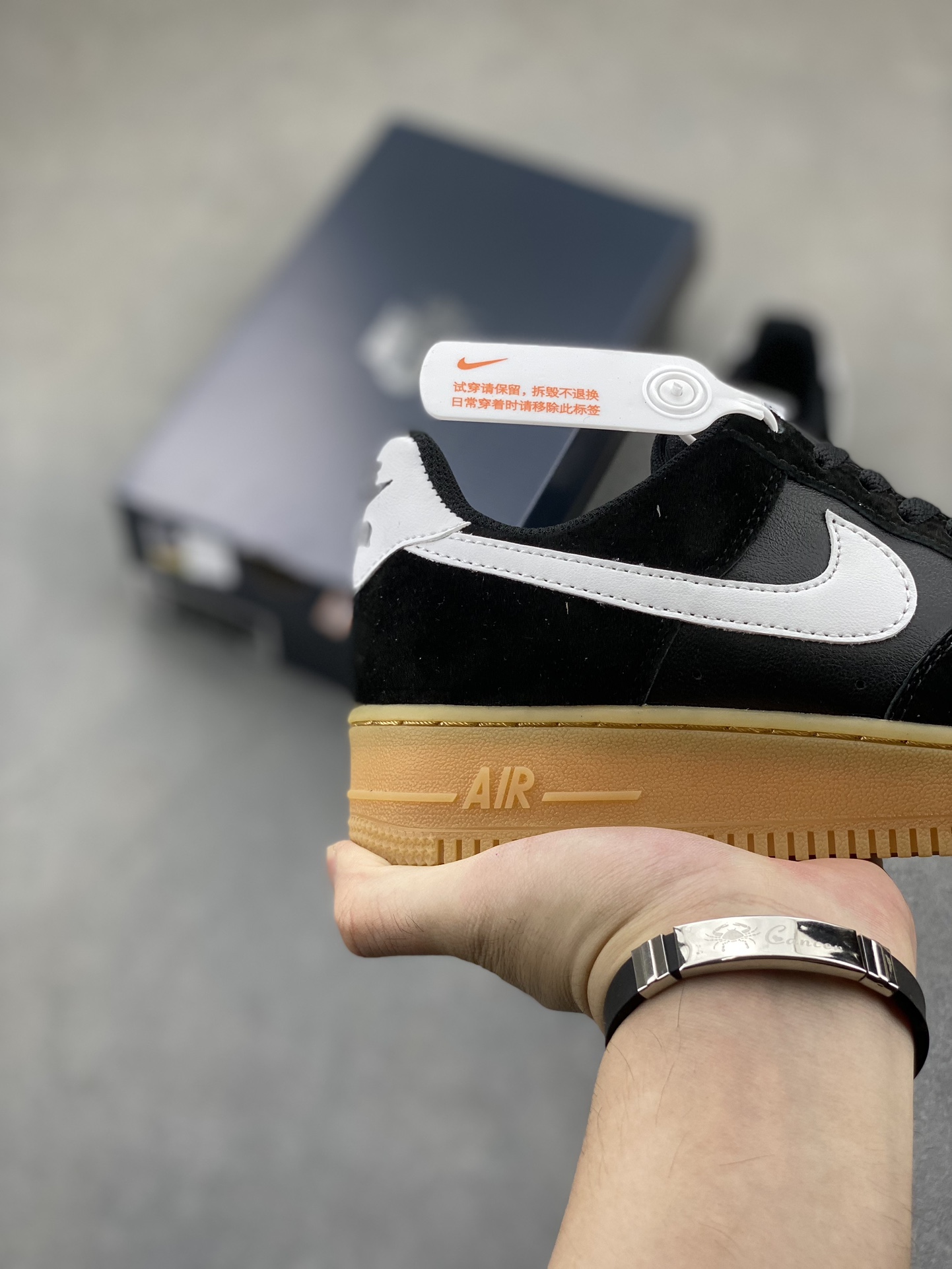 Nike Air Force 1 Low Black & White Casual Sneakers FQ8714-004 6 i1724872850 718 8