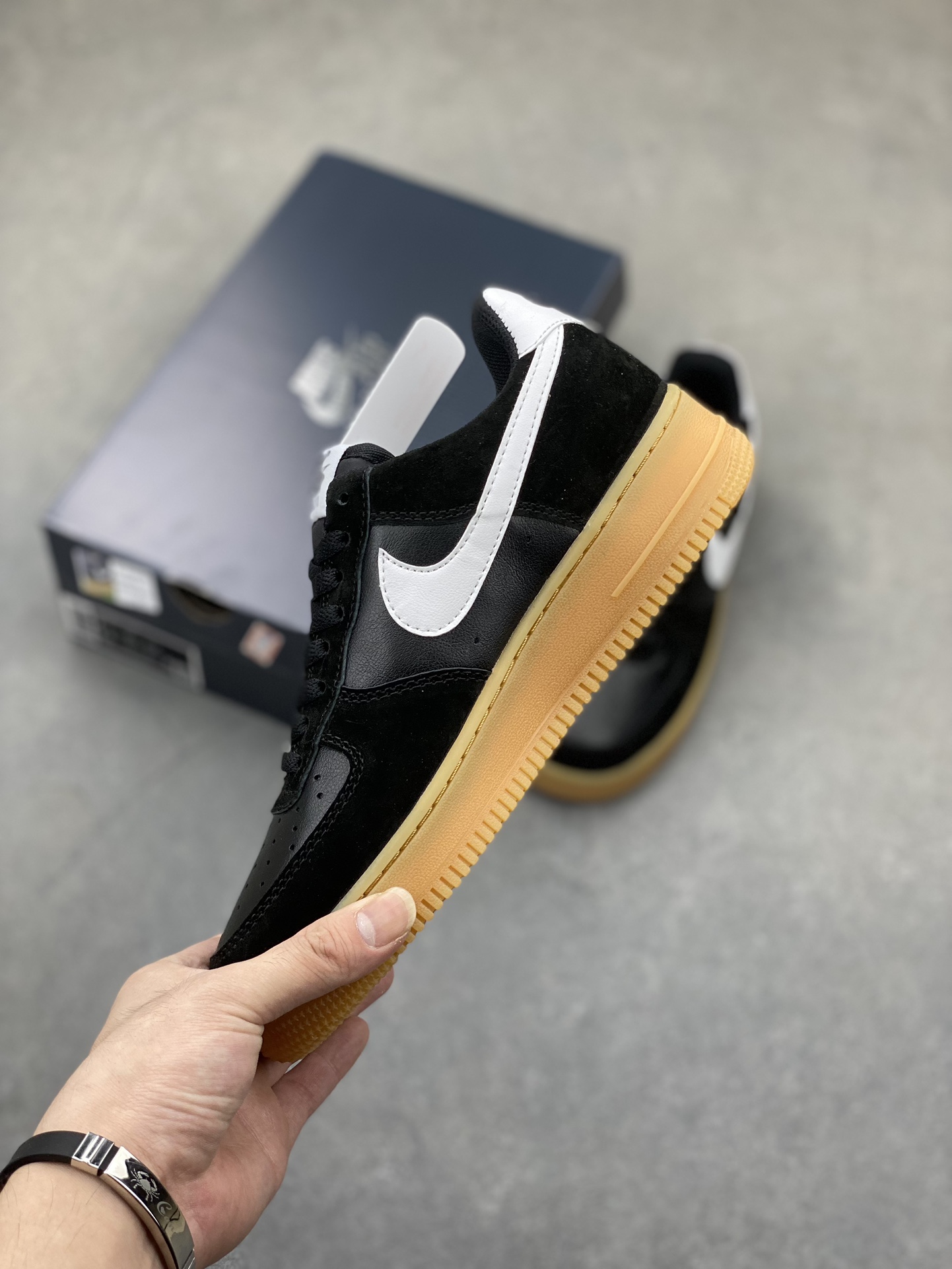 Nike Air Force 1 Low Black & White Casual Sneakers FQ8714-004 4 i1724872850 7462 2