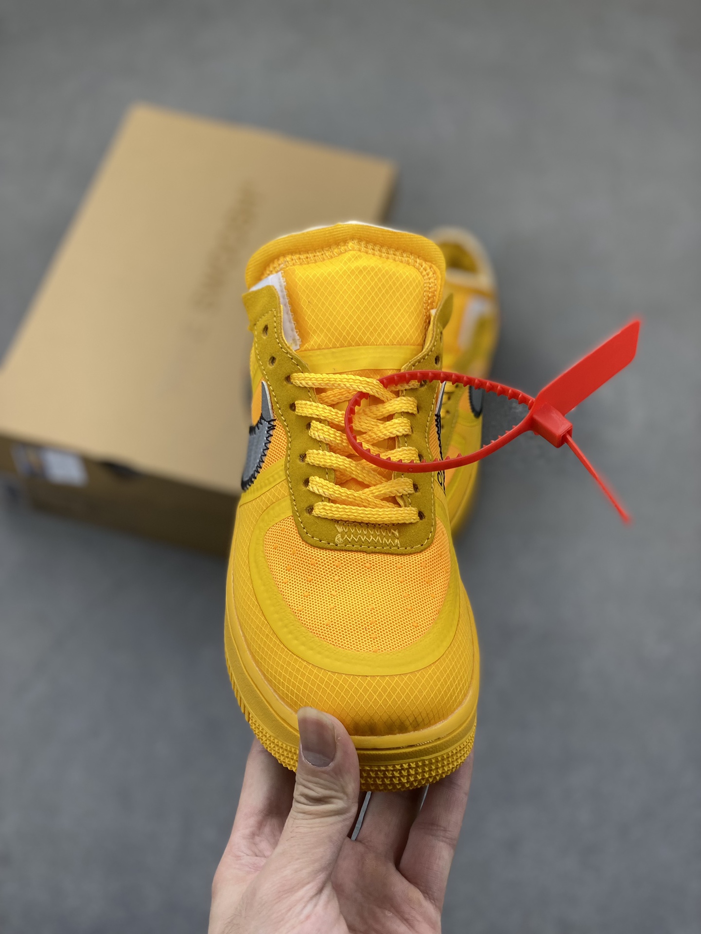 Off-White x Nike Air Force 1 Low Lemonade - AO4606-105 - All Sizes Available 3 i1724872990 3027 0