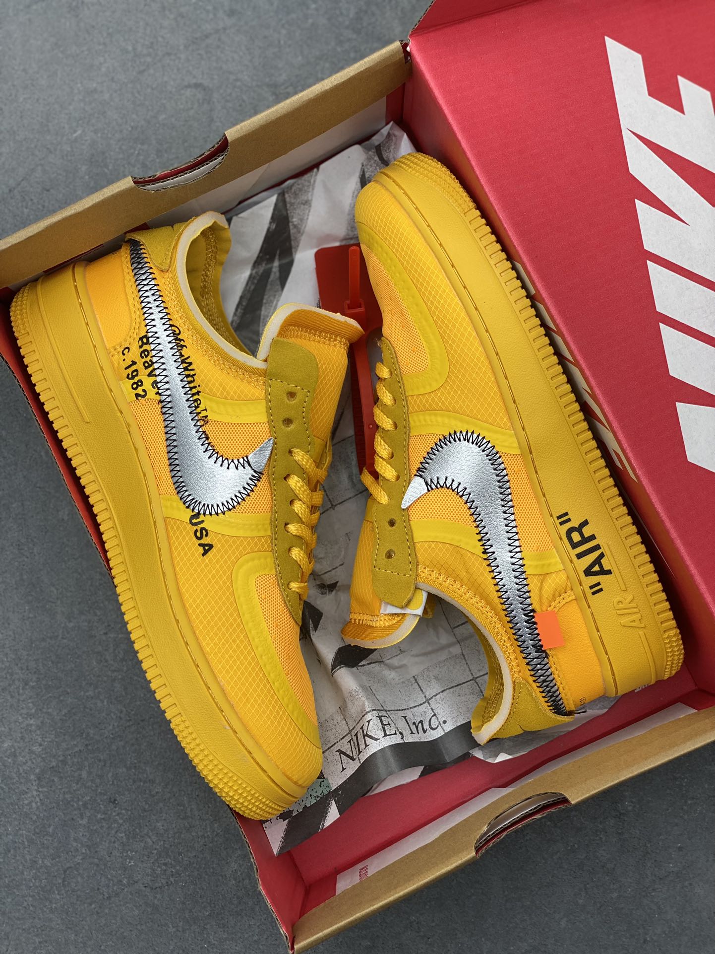 Off-White x Nike Air Force 1 Low Lemonade - AO4606-105 - All Sizes Available 10 i1724872990 6713 5