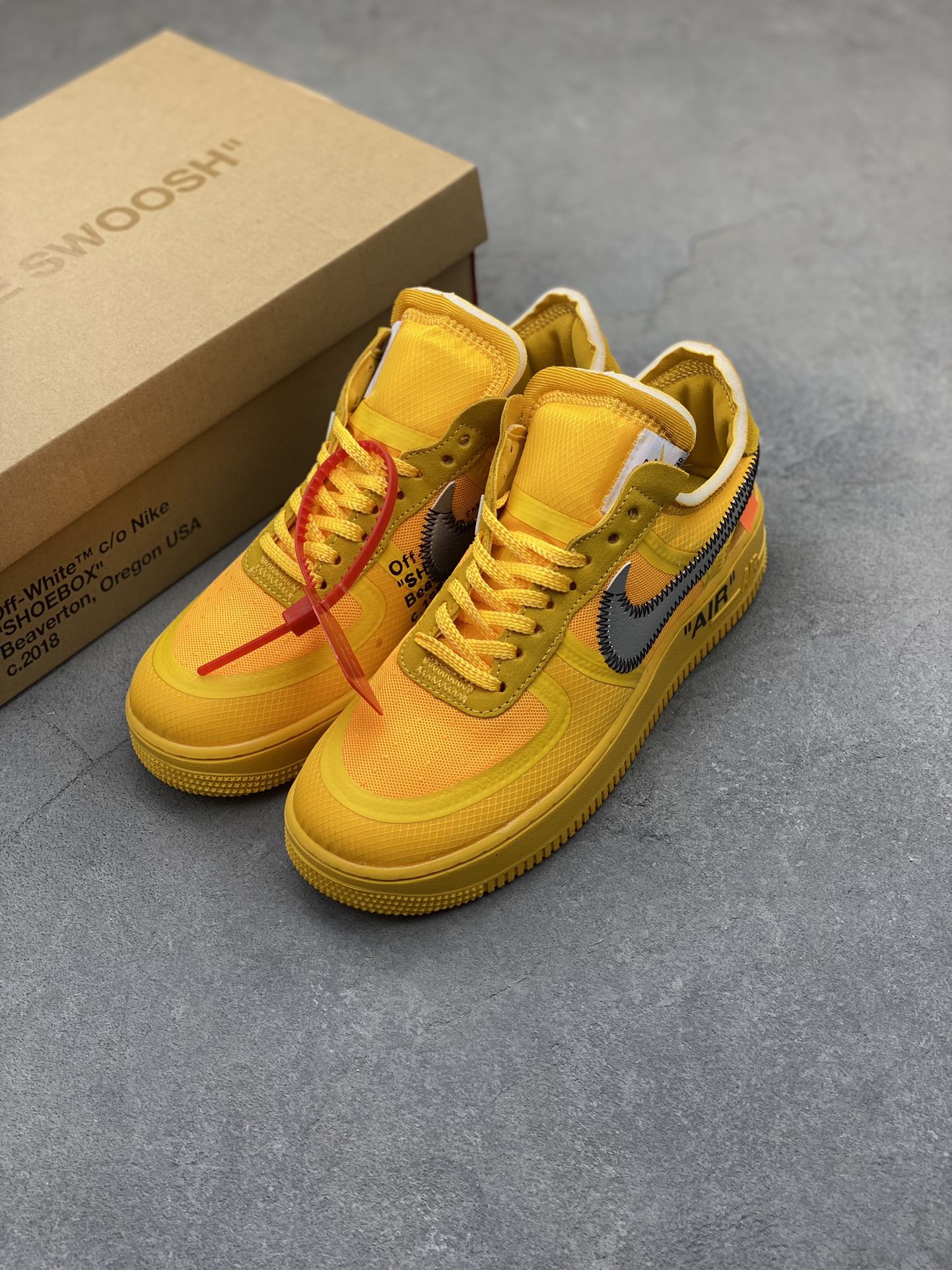 Off-White x Nike Air Force 1 Low Lemonade - AO4606-105 - All Sizes Available 9 i1724872990 7605 2
