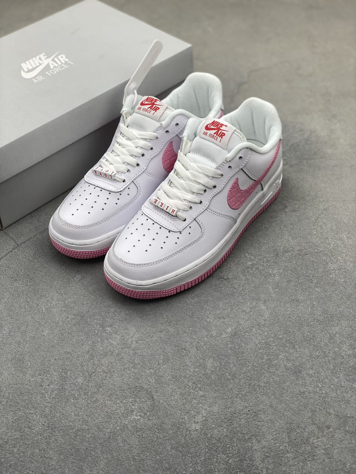 Nike Air Force 1 Low 'Valentine's Day' Light Pink Casual Sneakers 9 i1724873131 7204 1