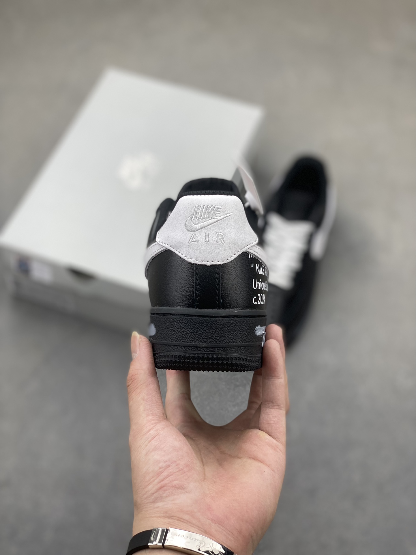 Nike Air Force 1 '07 Low Black White Graffiti Sneakers DD8959-001 5 i1725136150 6287 5