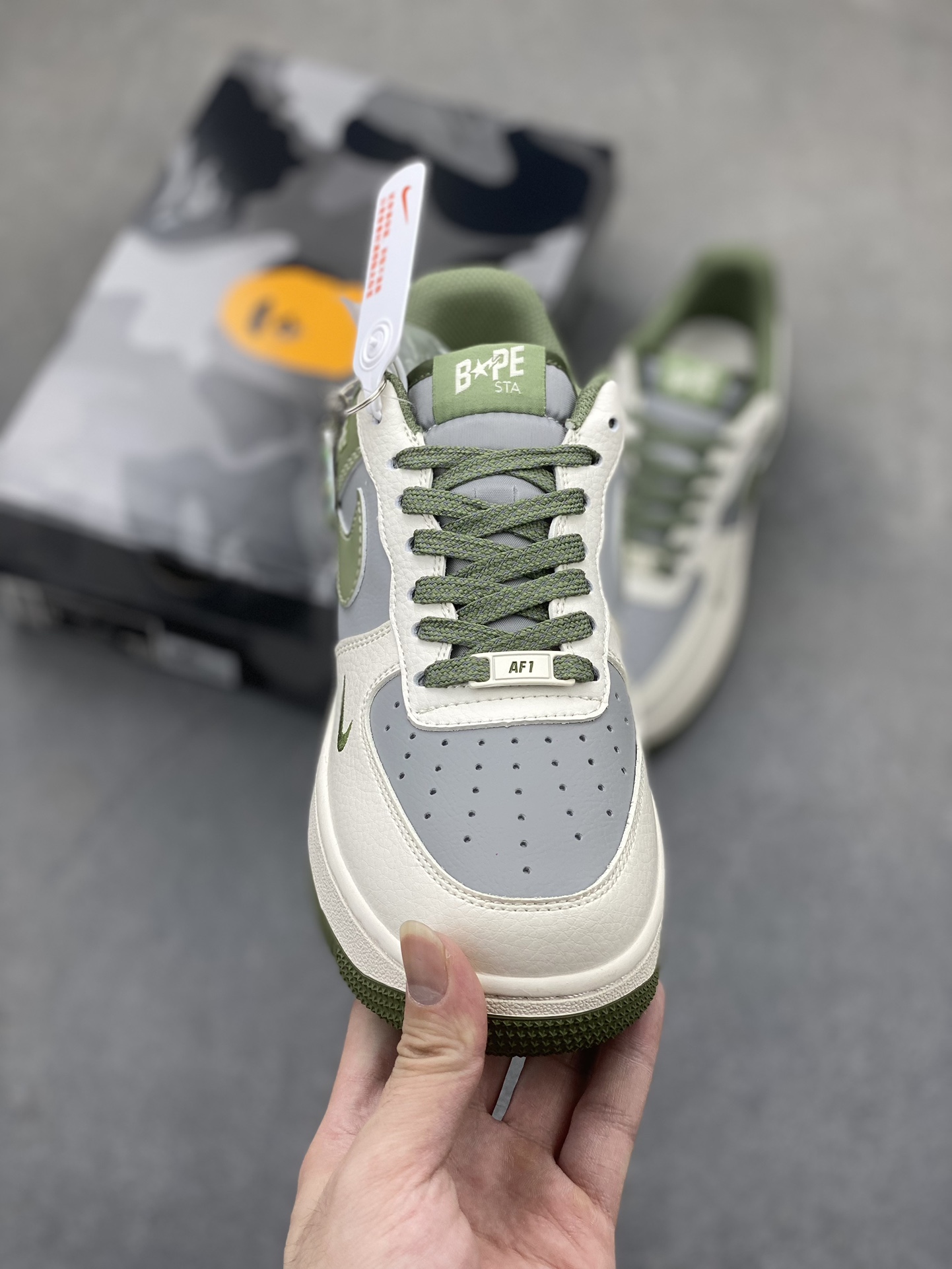 Nike Air Force 1 '07 Low Bape Deep Green Sneakers Limited Edition 2 i1725136199 2314 5